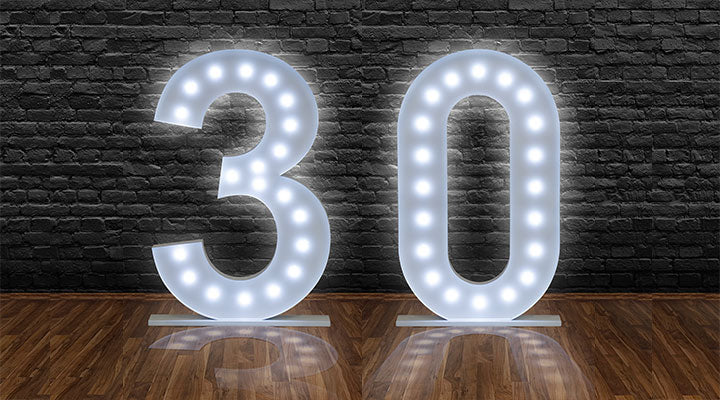 Thirtieth Birthday Decorations