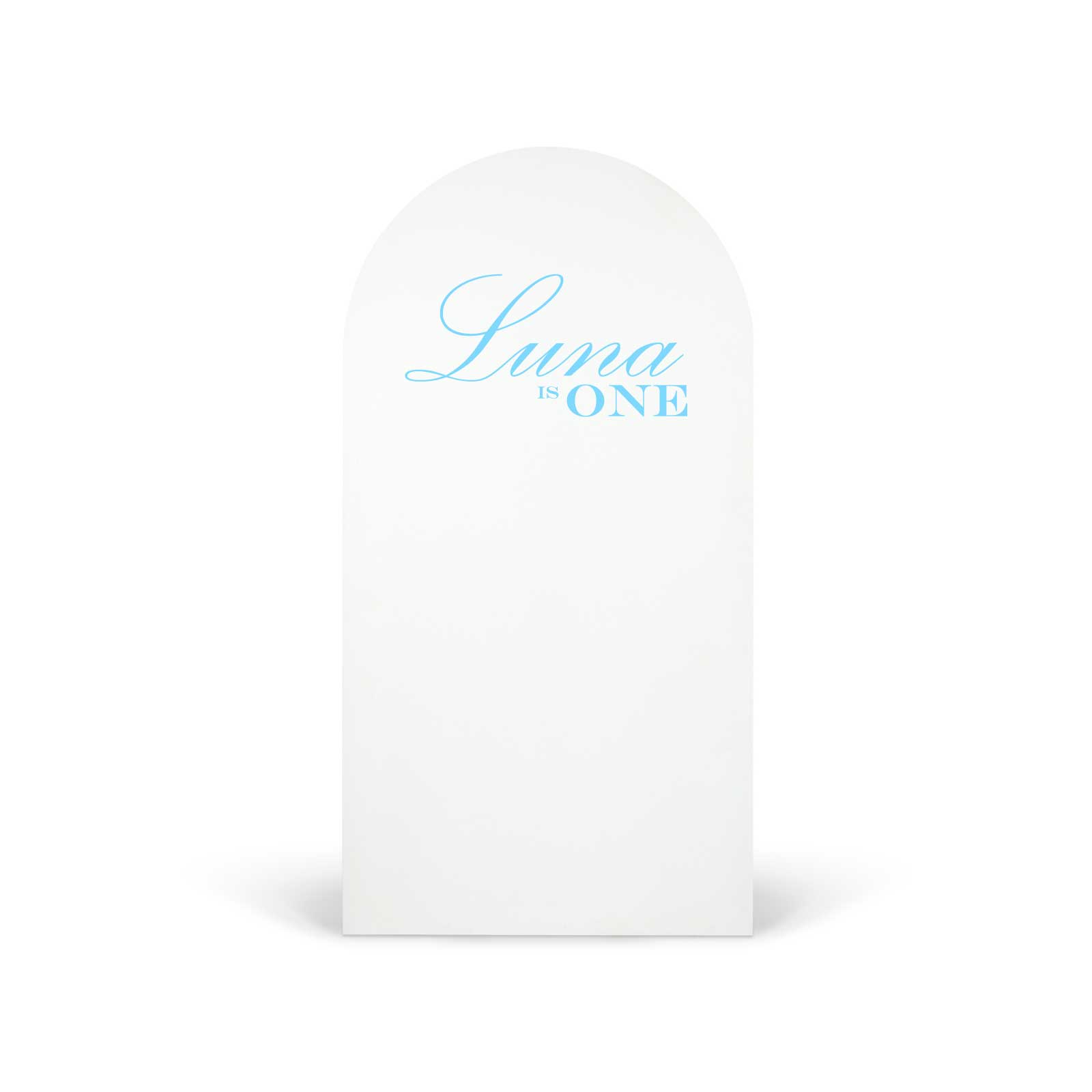 "Luna is One" Decal