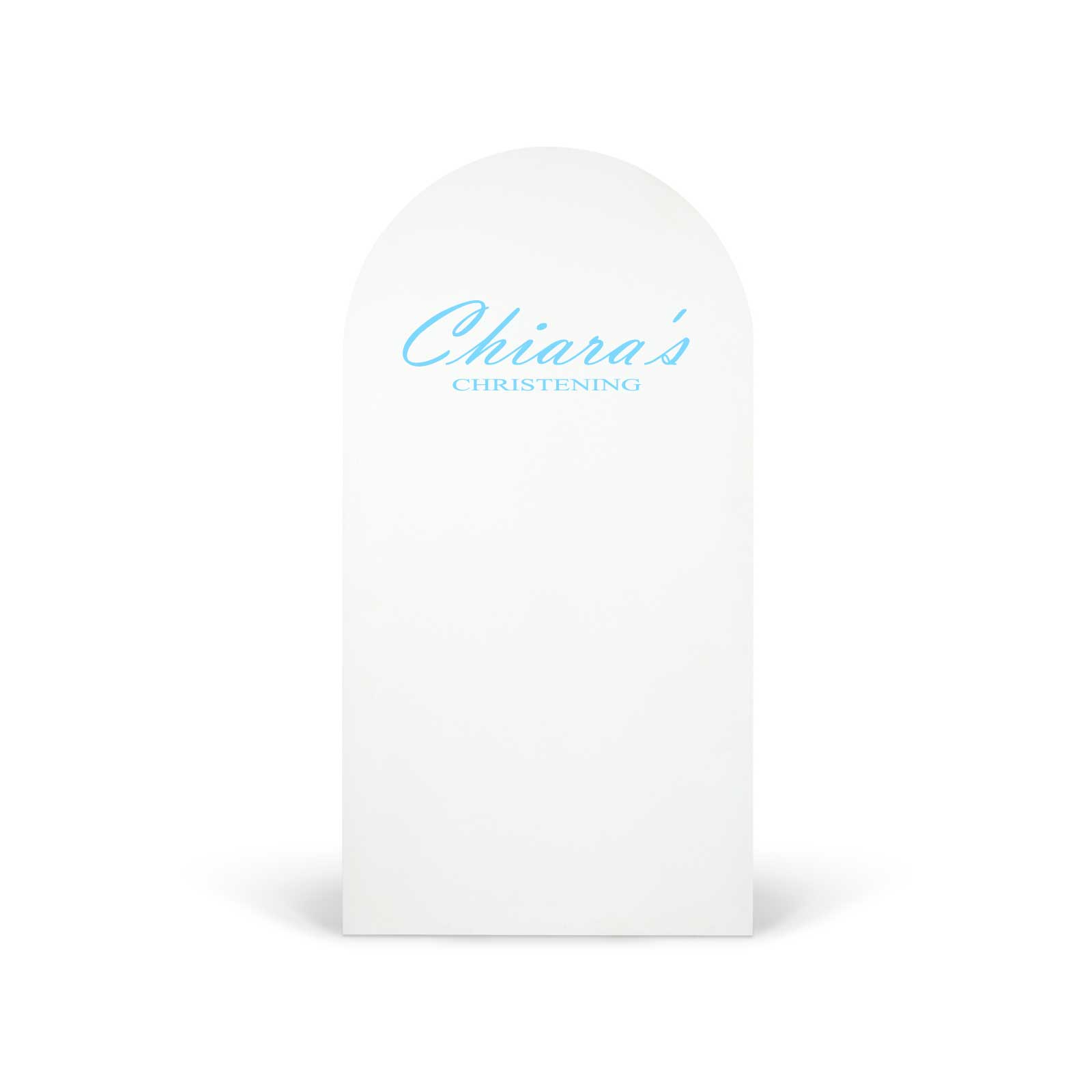 "Chiara's Christening" Decal