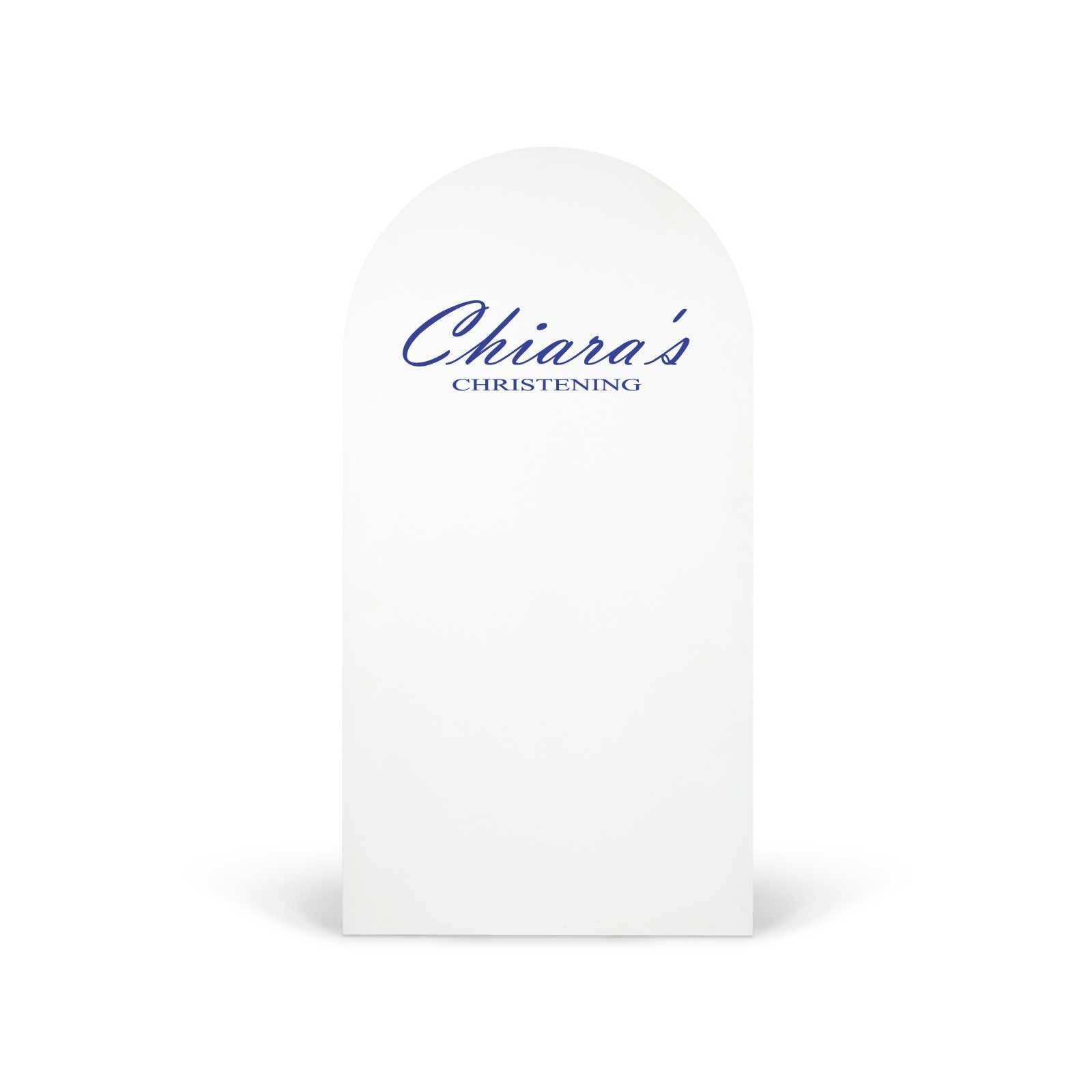 "Chiara's Christening" Decal