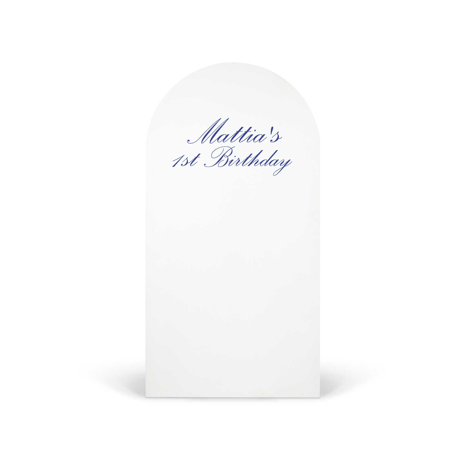 "Mattia's 1st Birthday" Decal