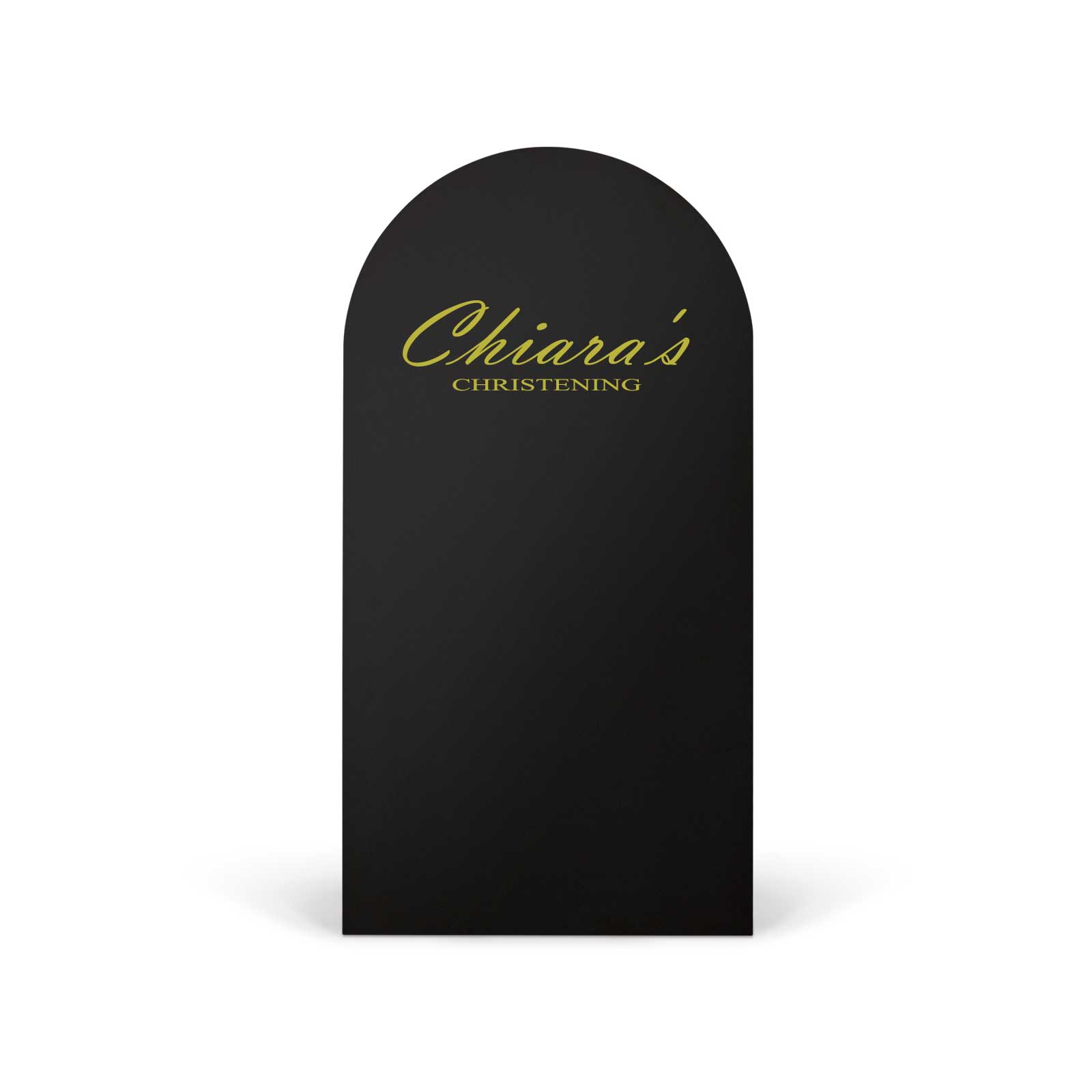 "Chiara's Christening" Decal
