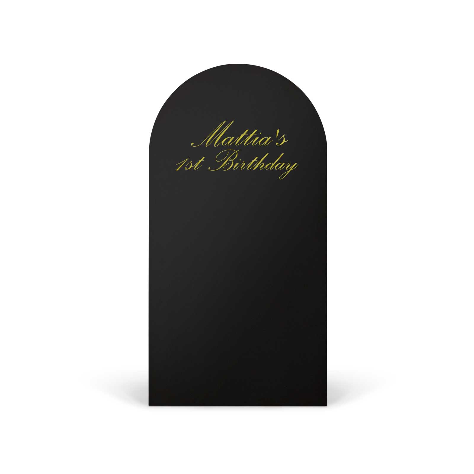 "Mattia's 1st Birthday" Decal