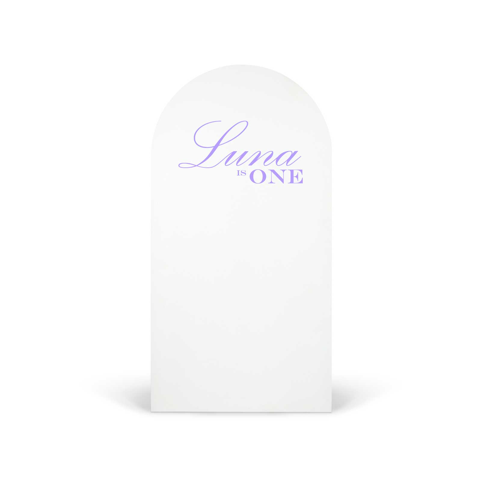 "Luna is One" Decal