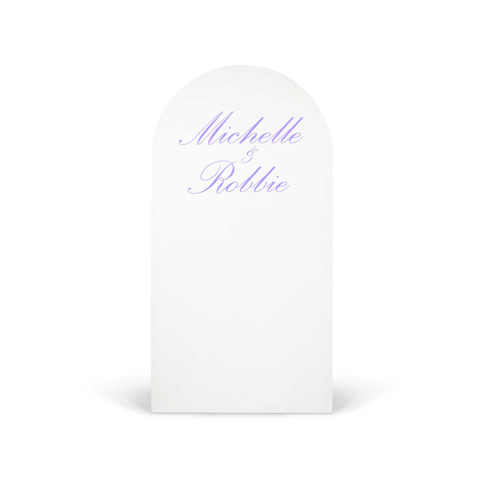 "Michelle & Robbie" Decal