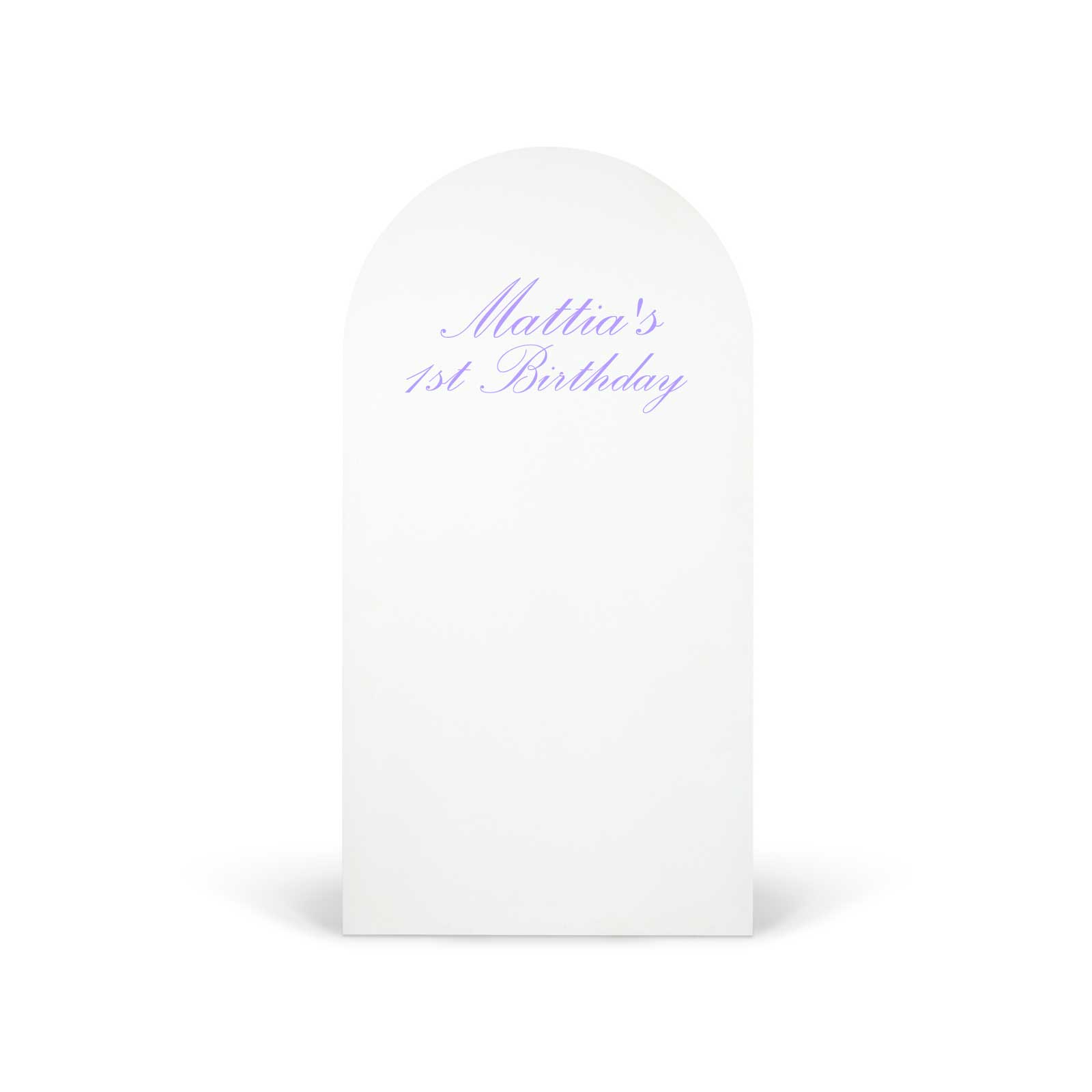 "Mattia's 1st Birthday" Decal