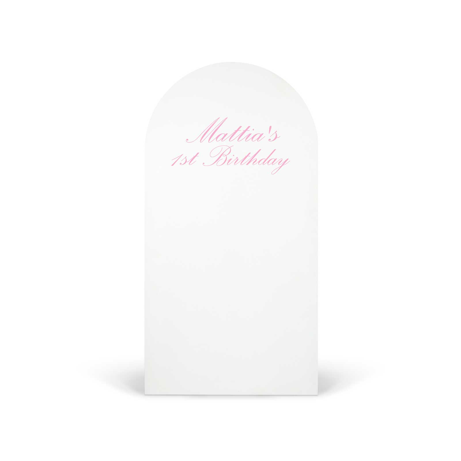 "Mattia's 1st Birthday" Decal
