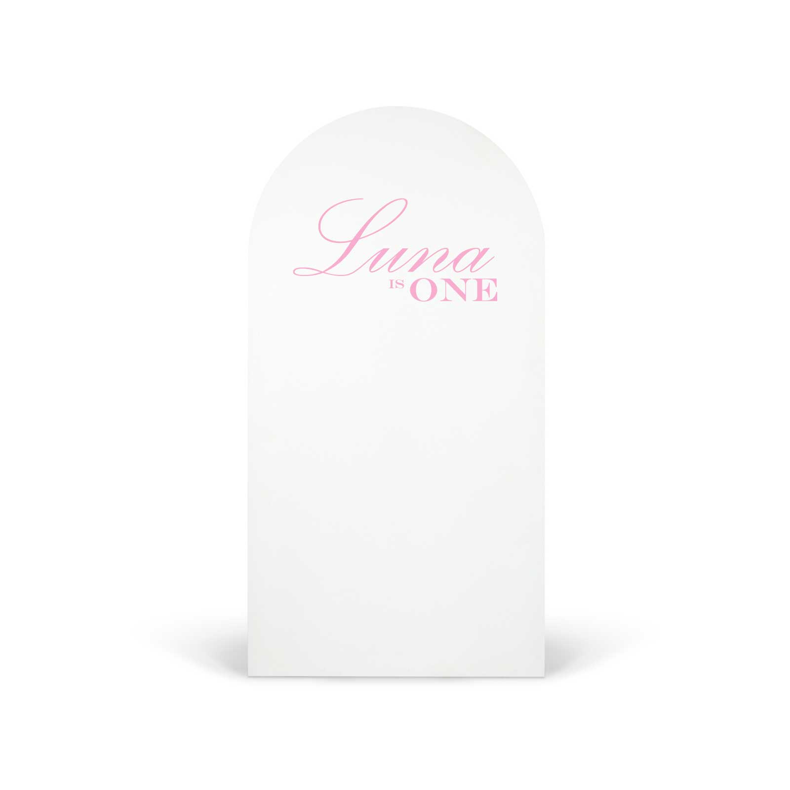 "Luna is One" Decal