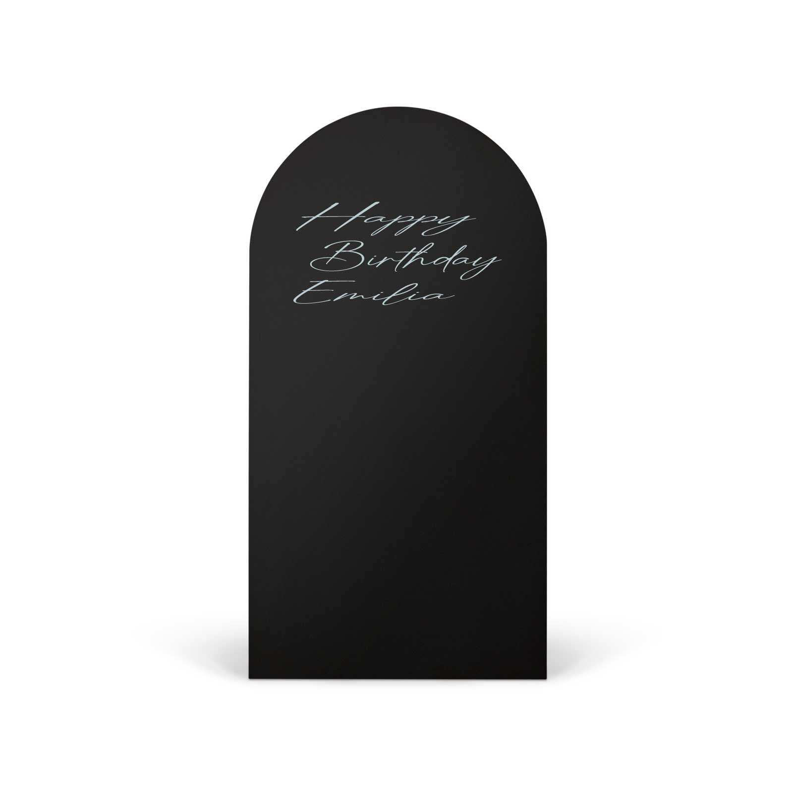 "Happy Birthday Emilia" Decal