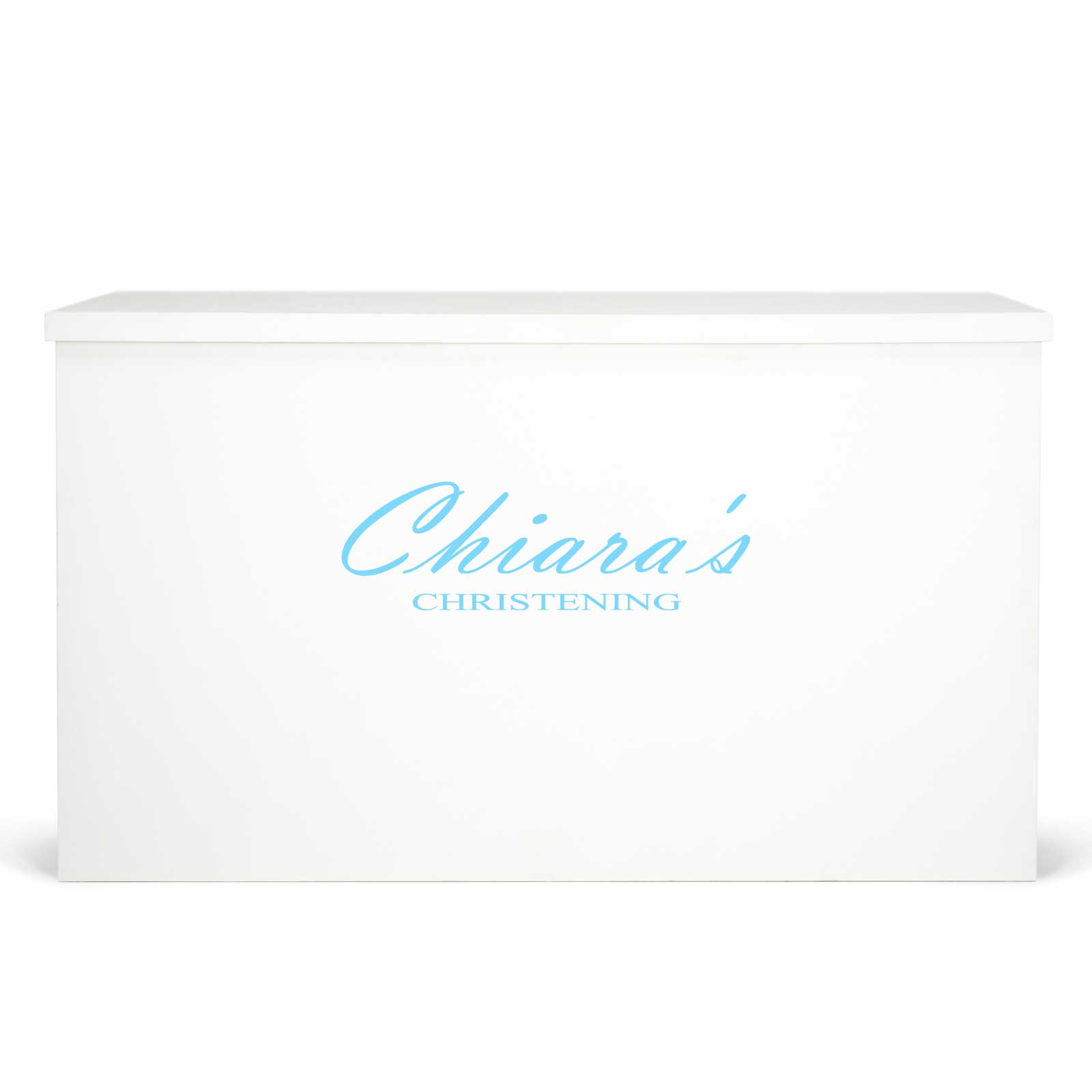 "Chiara's Christening" Decal