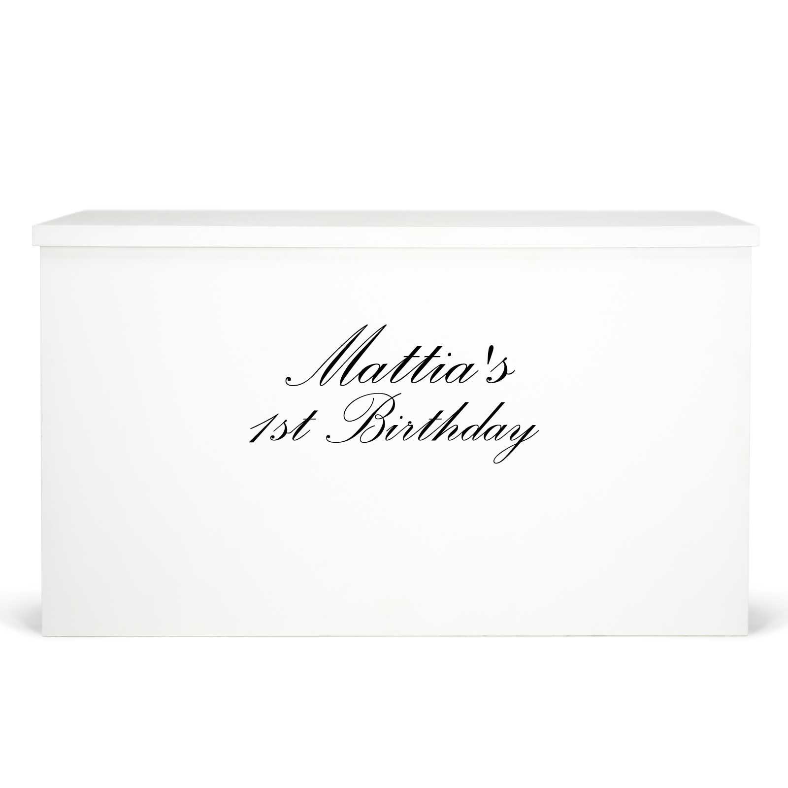 "Mattia's 1st Birthday" Decal
