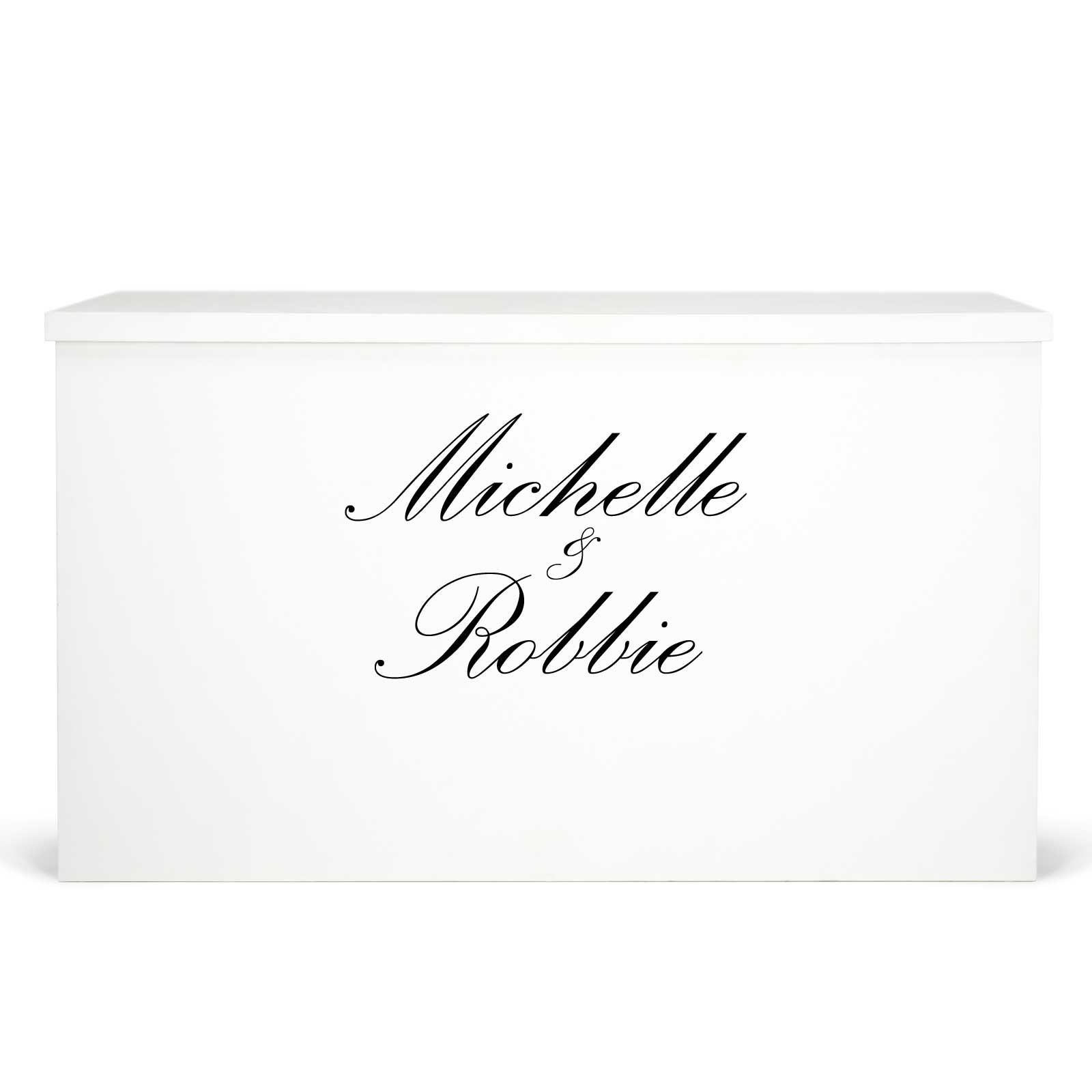 "Michelle & Robbie" Decal