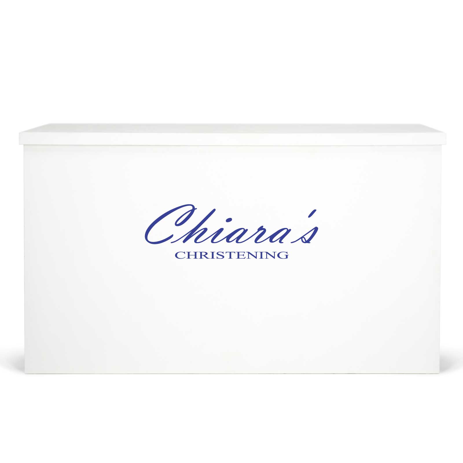 "Chiara's Christening" Decal