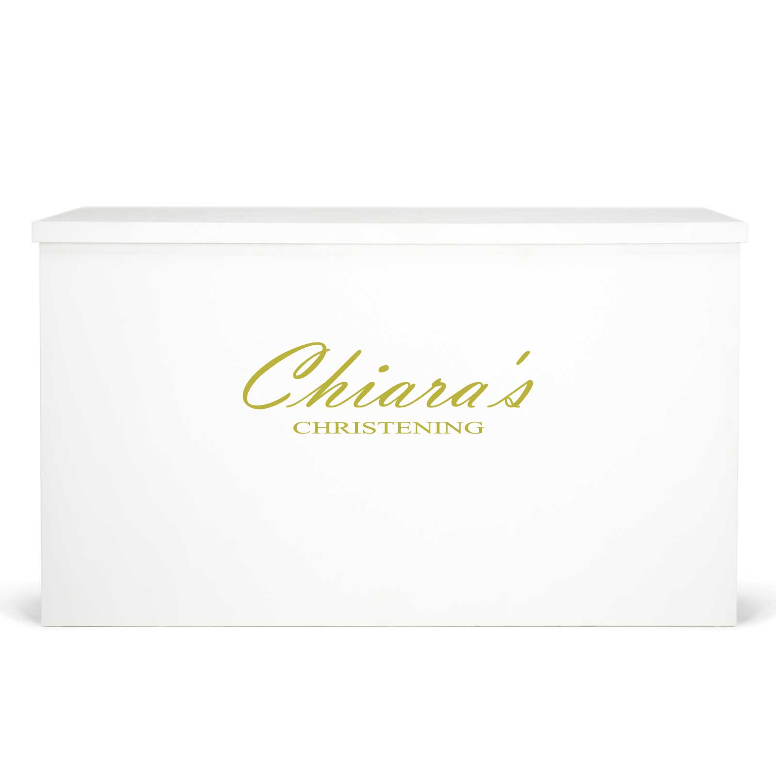 "Chiara's Christening" Decal