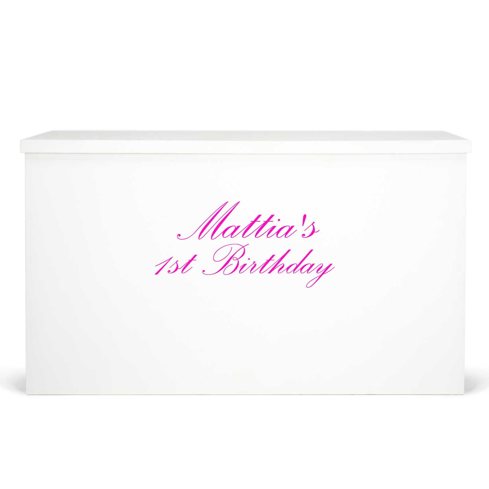 "Mattia's 1st Birthday" Decal