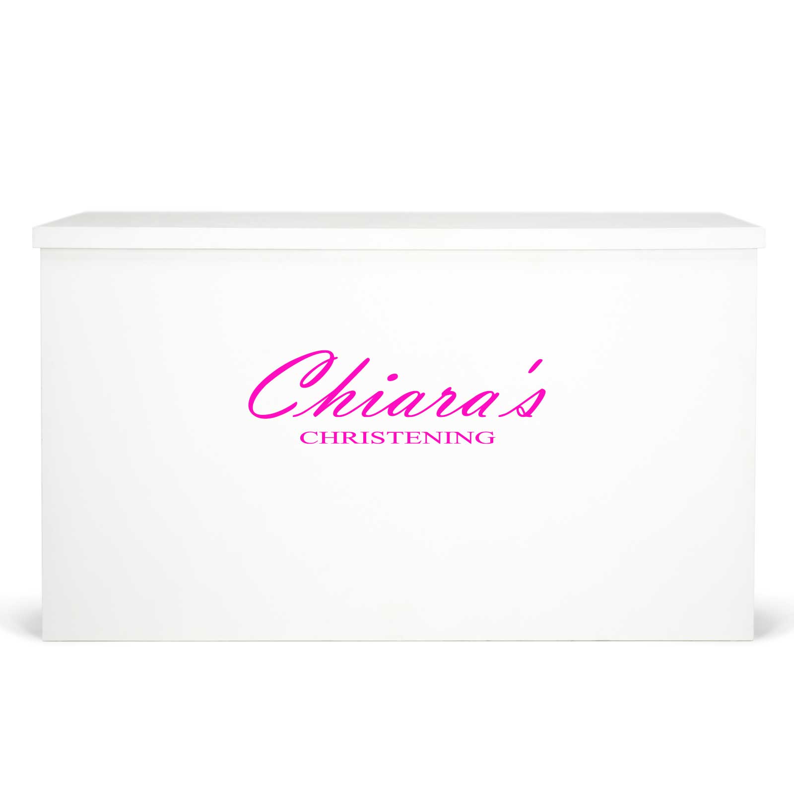 "Chiara's Christening" Decal