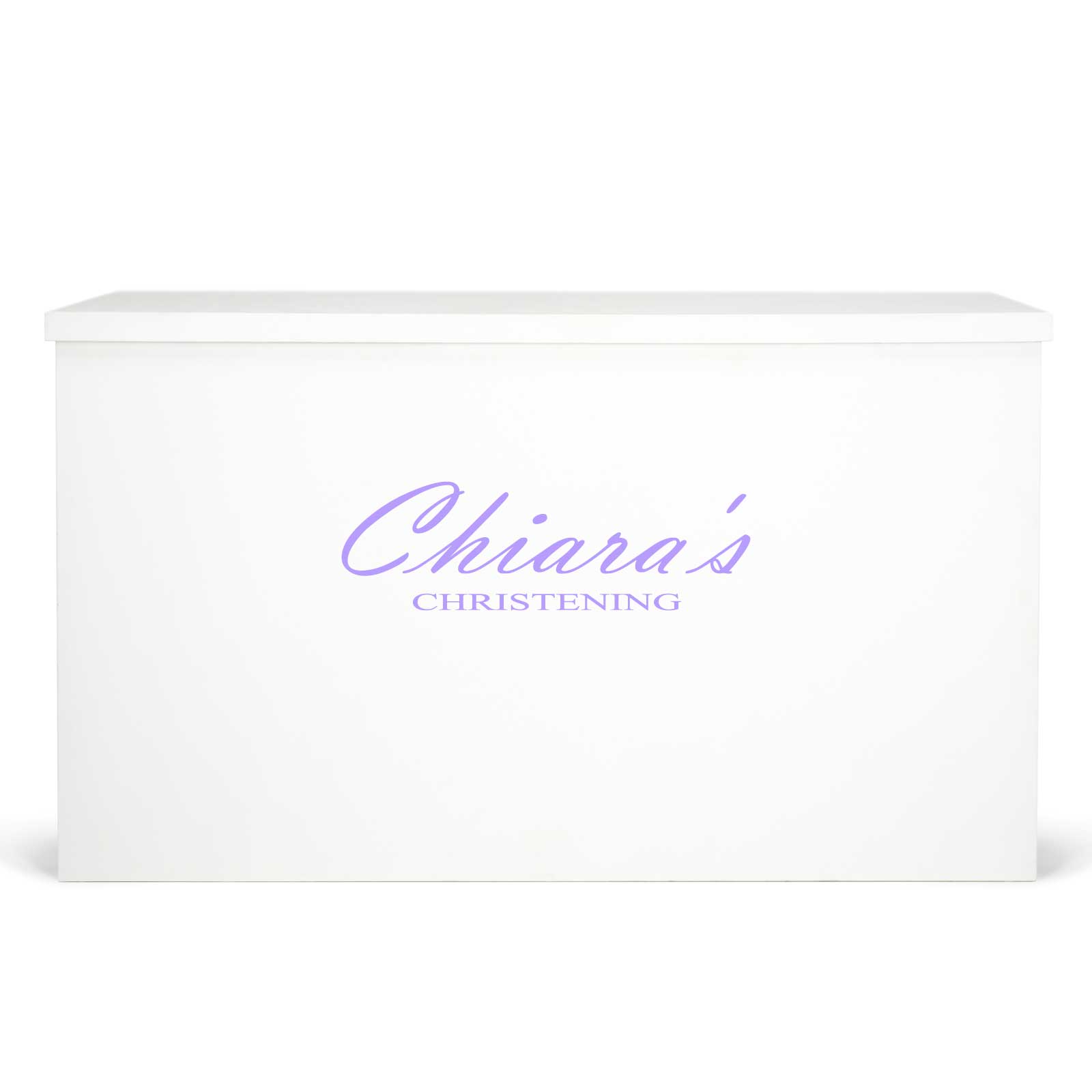 "Chiara's Christening" Decal