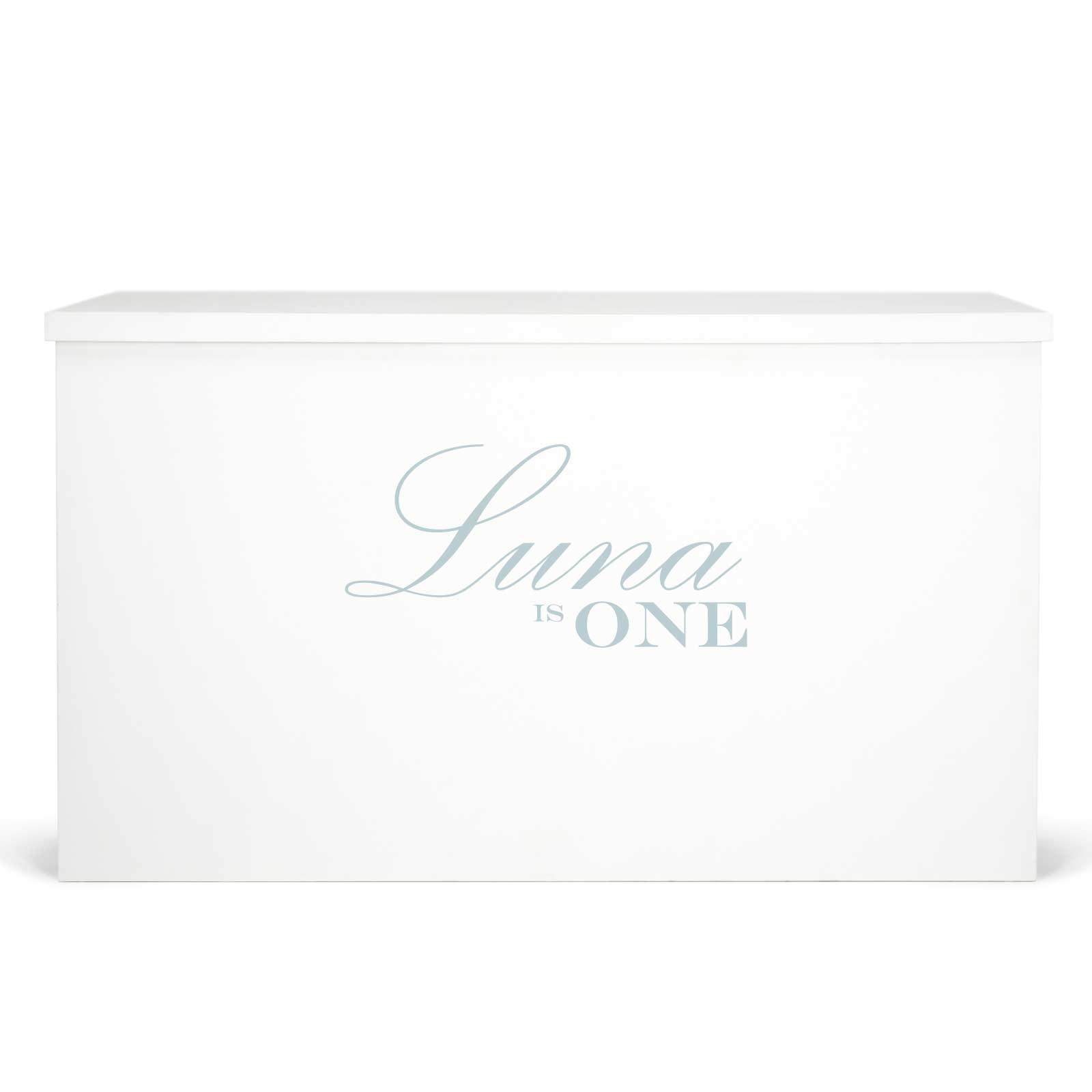 "Luna is One" Decal