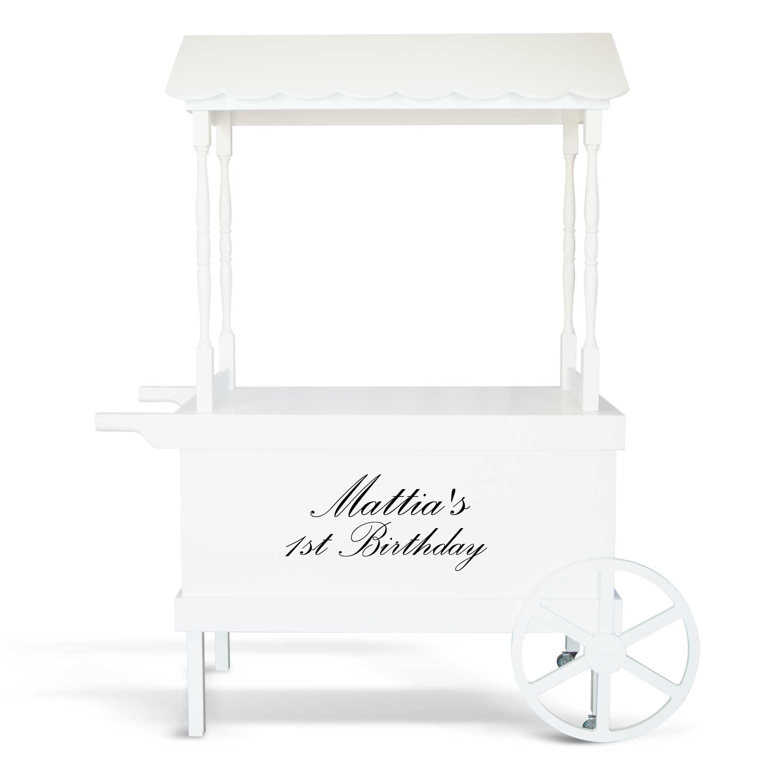 "Mattia's 1st Birthday" Decal