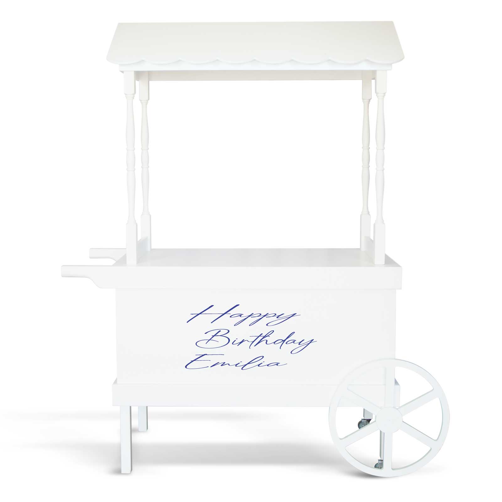 "Happy Birthday Emilia" Decal