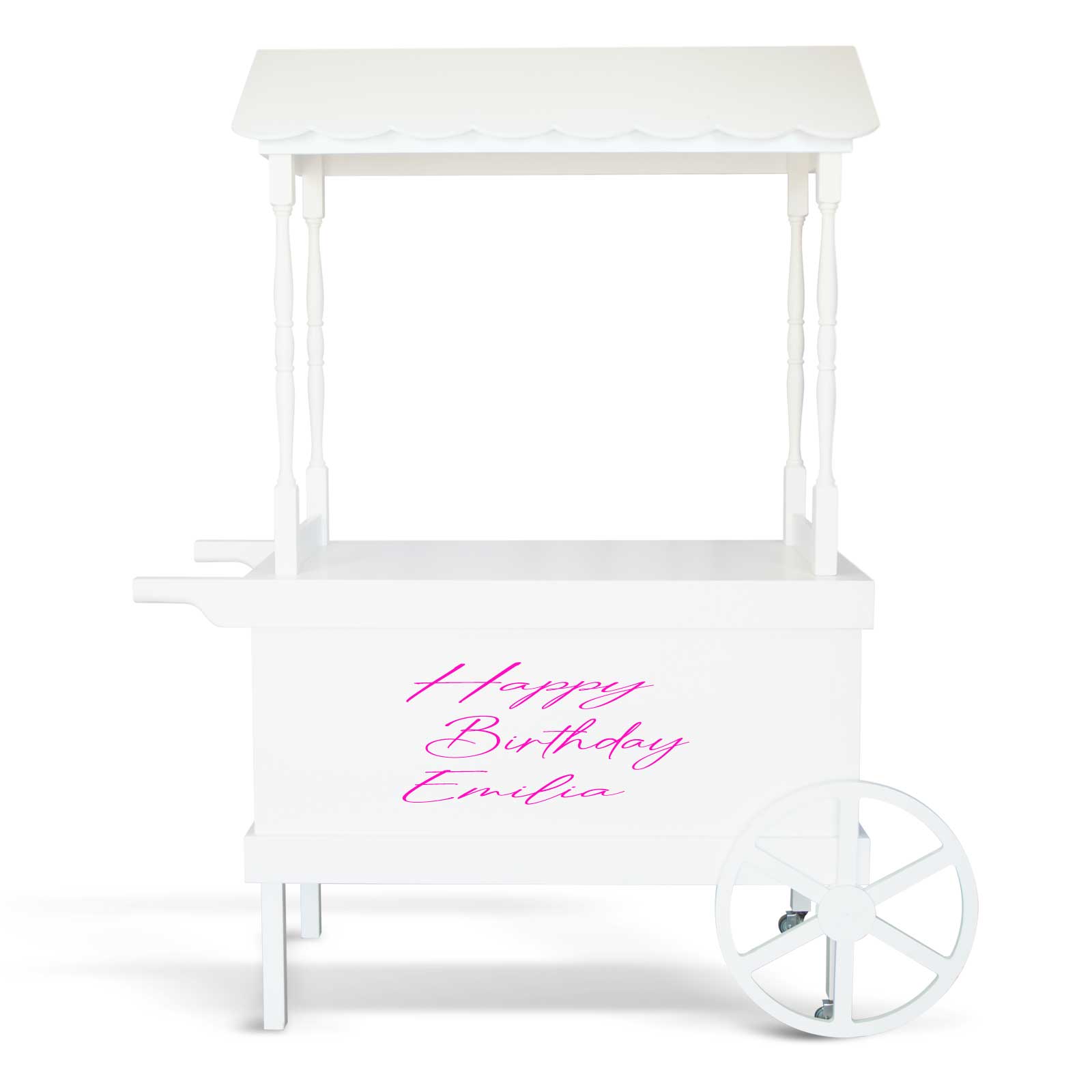 "Happy Birthday Emilia" Decal