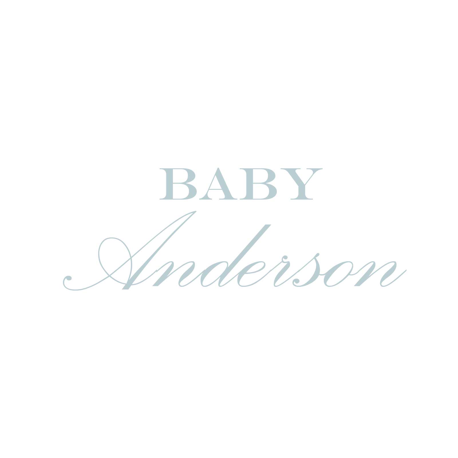 "Baby Anderson" Decal