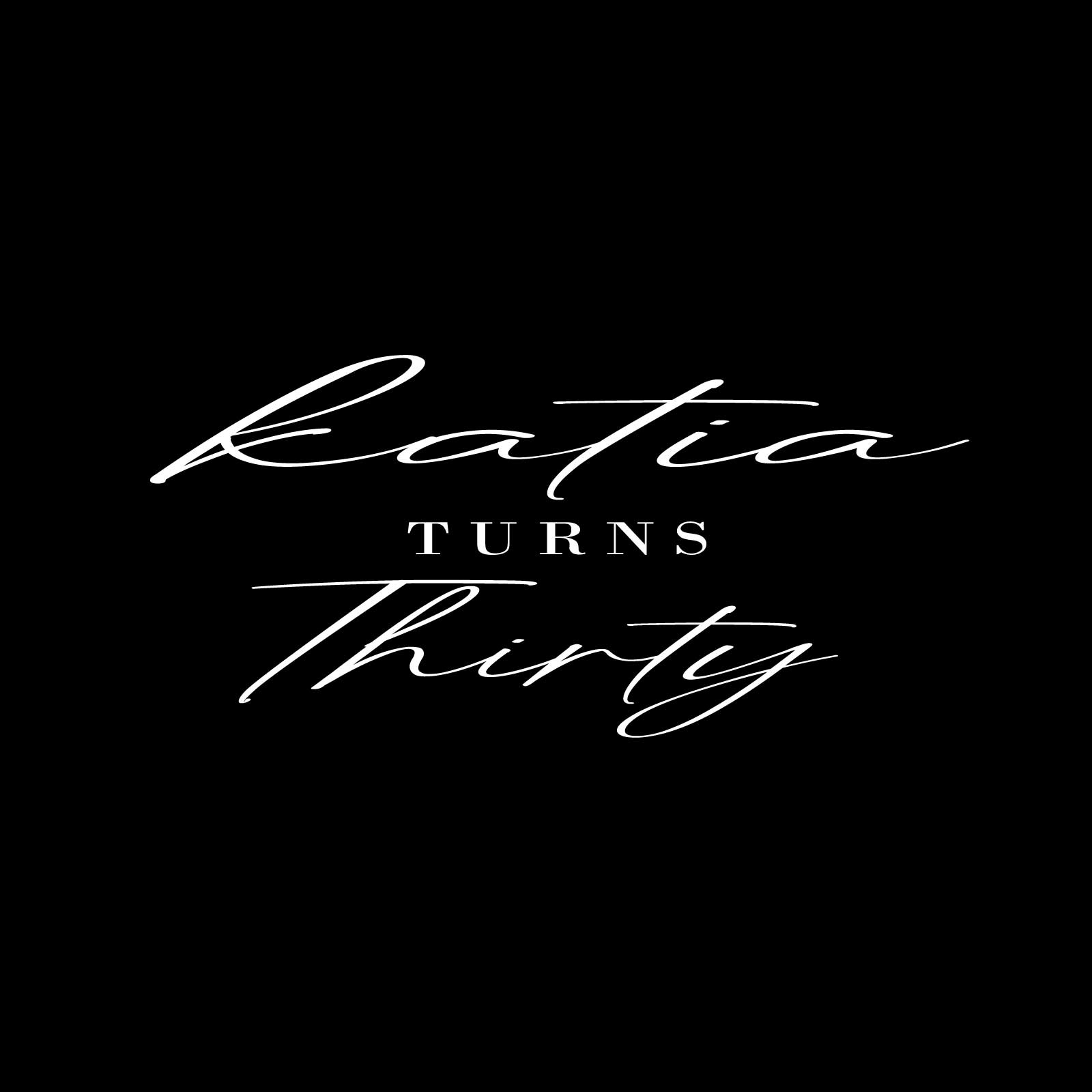 "Katia turns Thirty" Decal