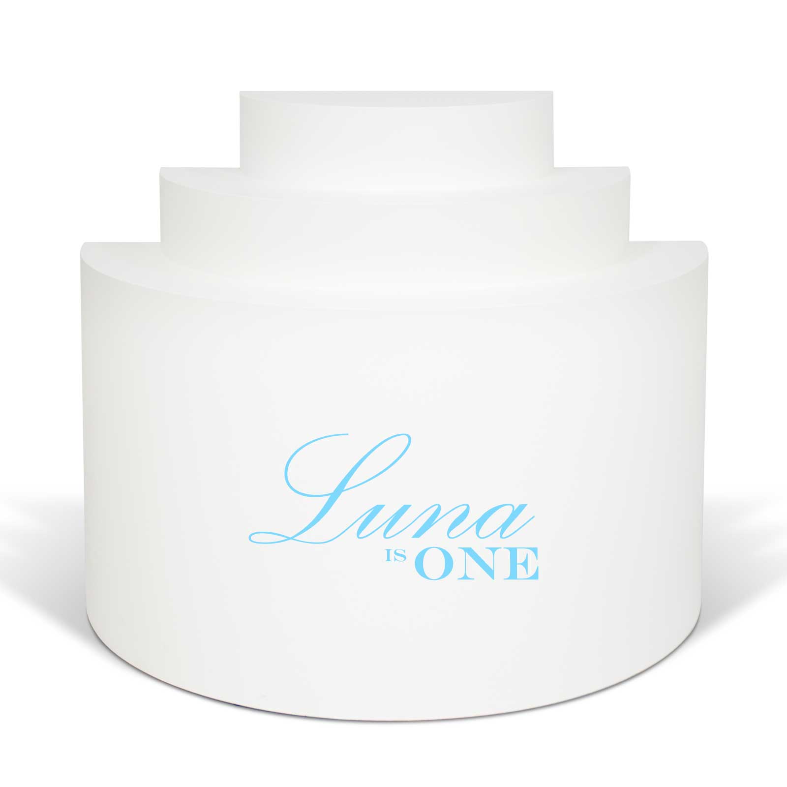 "Luna is One" Decal