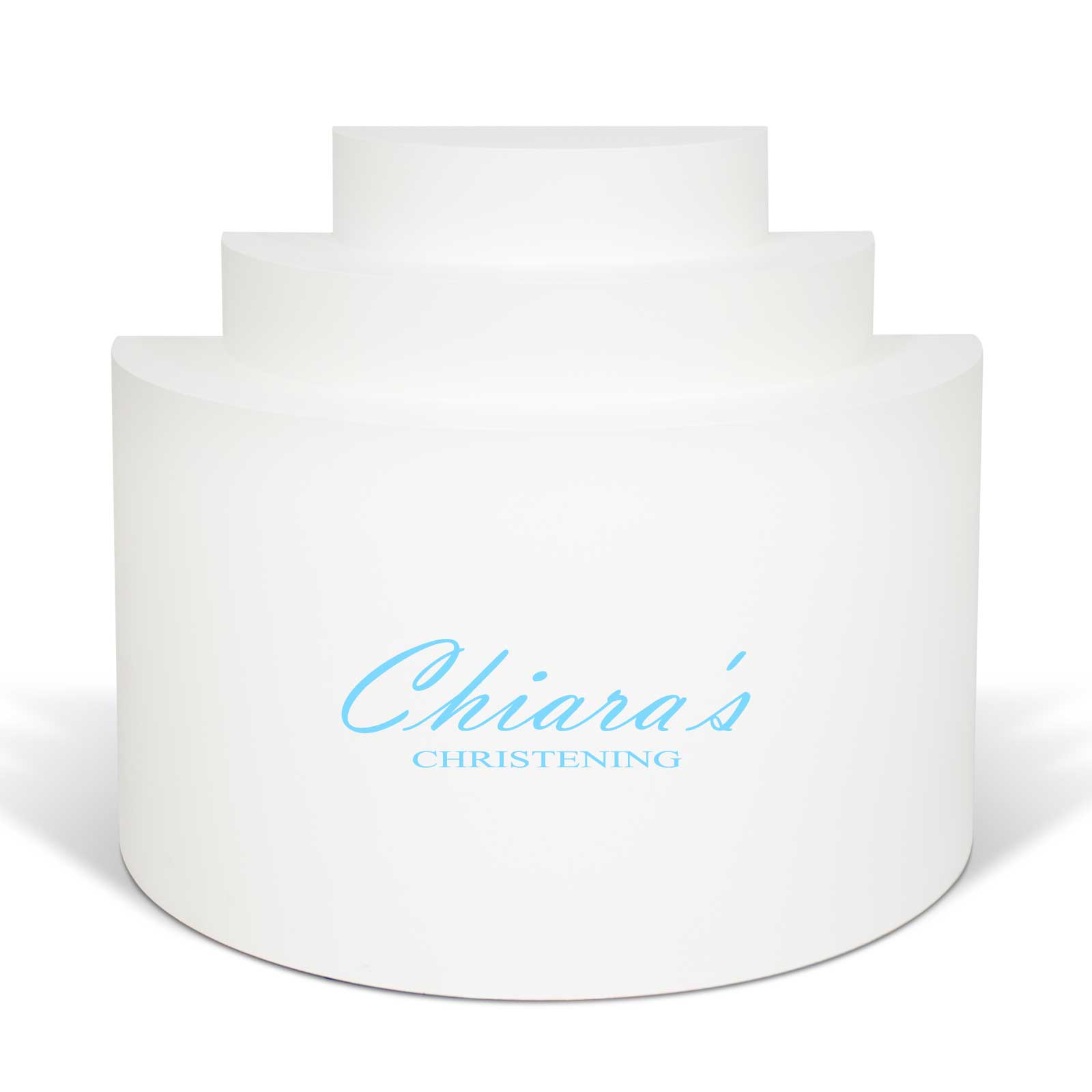 "Chiara's Christening" Decal