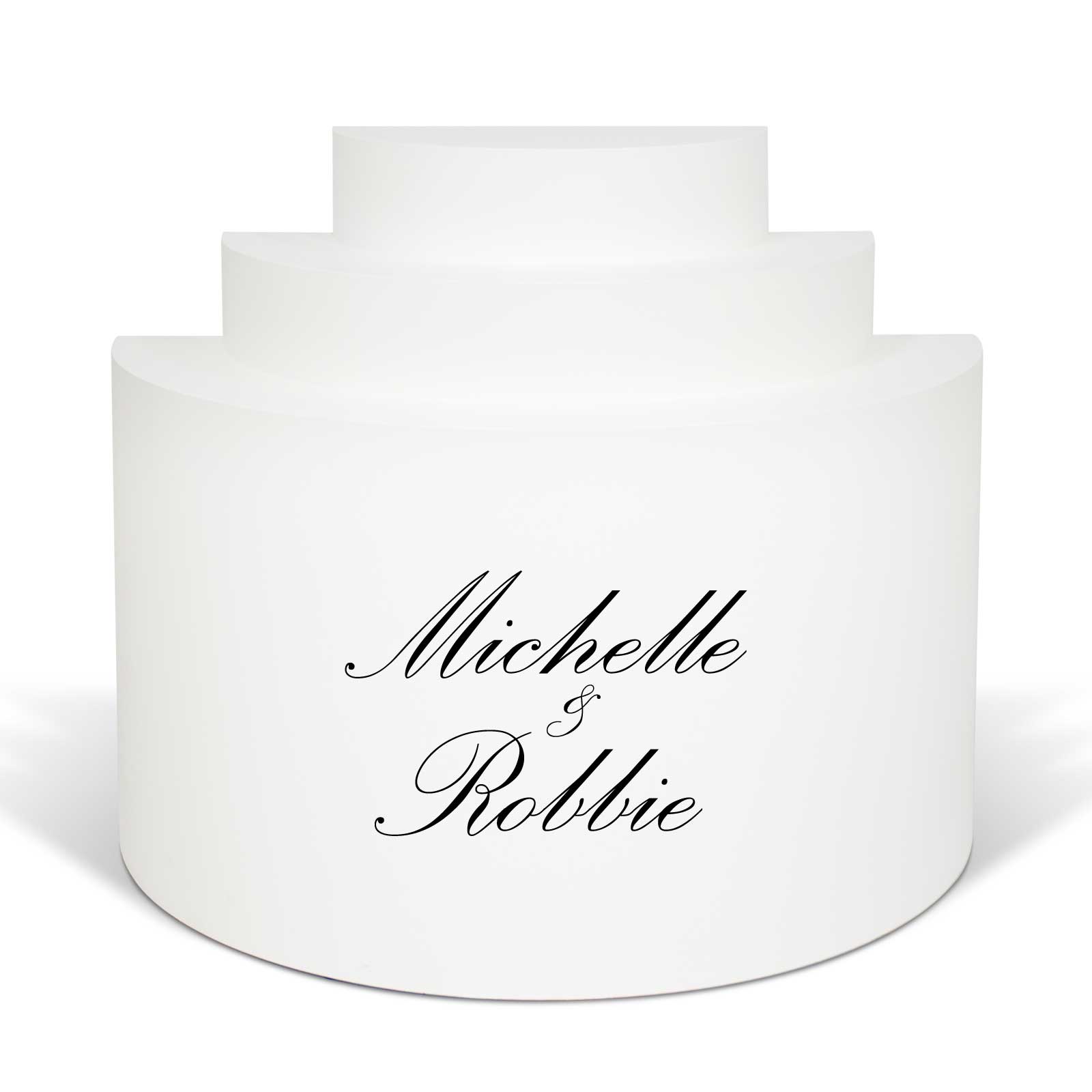 "Michelle & Robbie" Decal