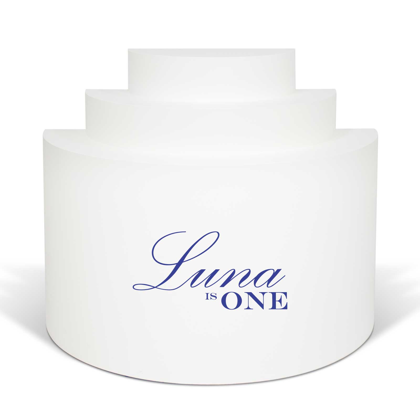 "Luna is One" Decal