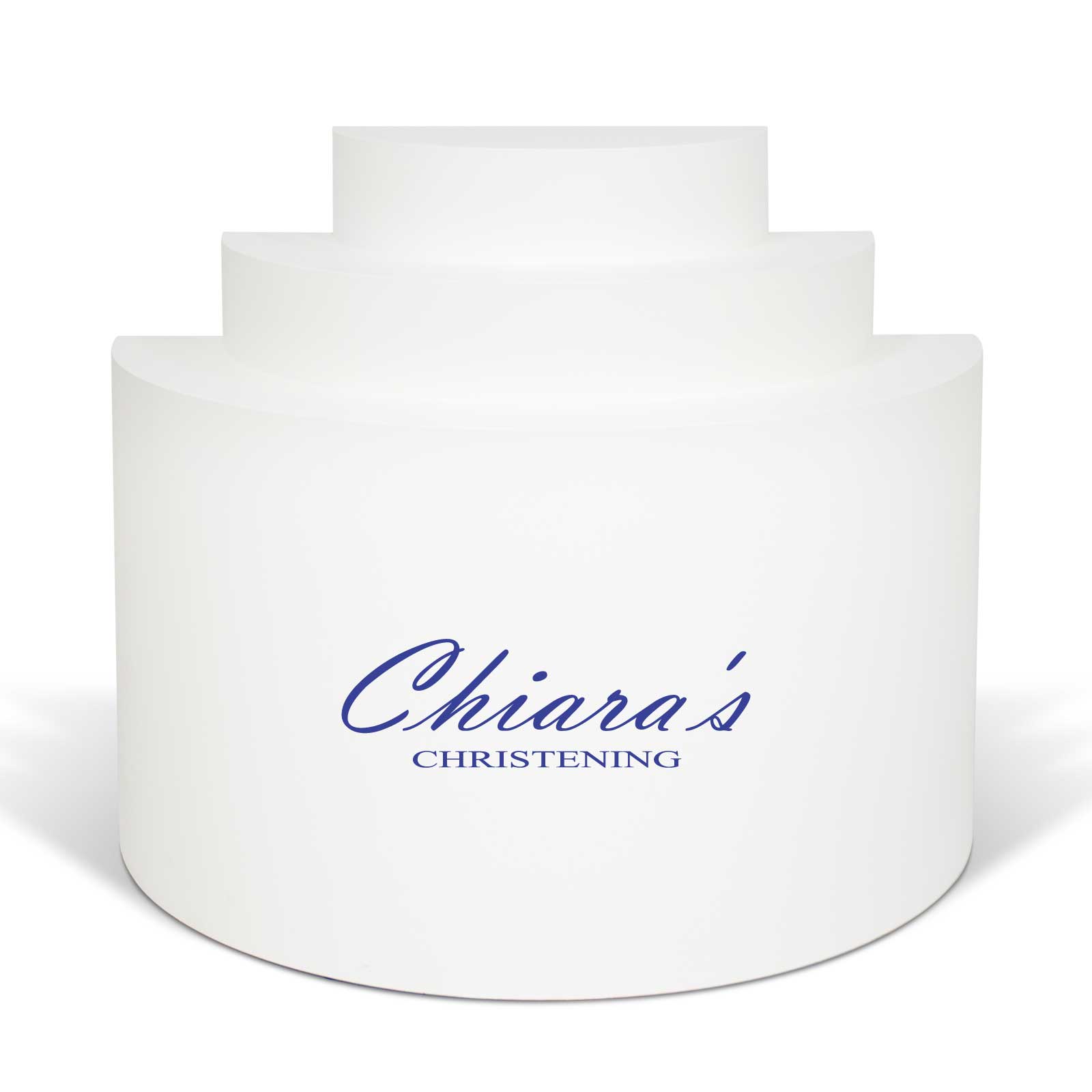 "Chiara's Christening" Decal