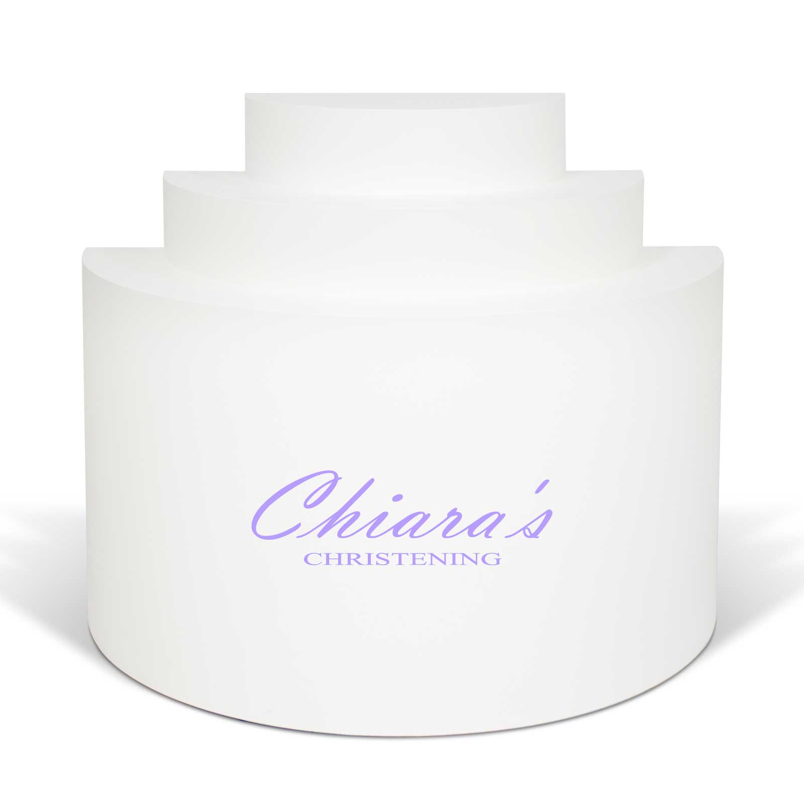 "Chiara's Christening" Decal