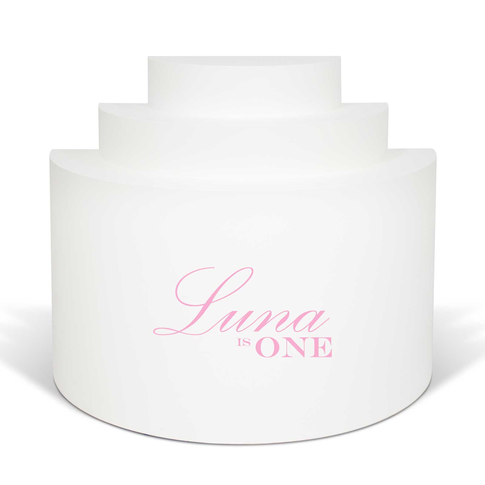"Luna is One" Decal