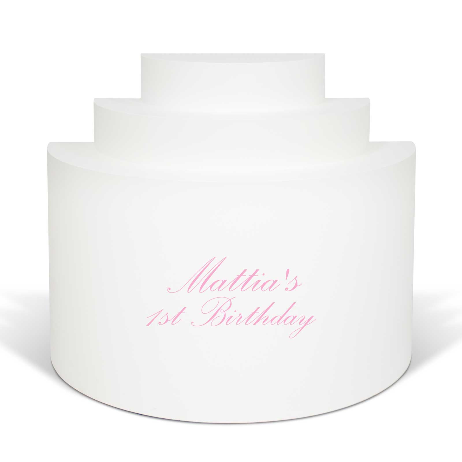 "Mattia's 1st Birthday" Decal