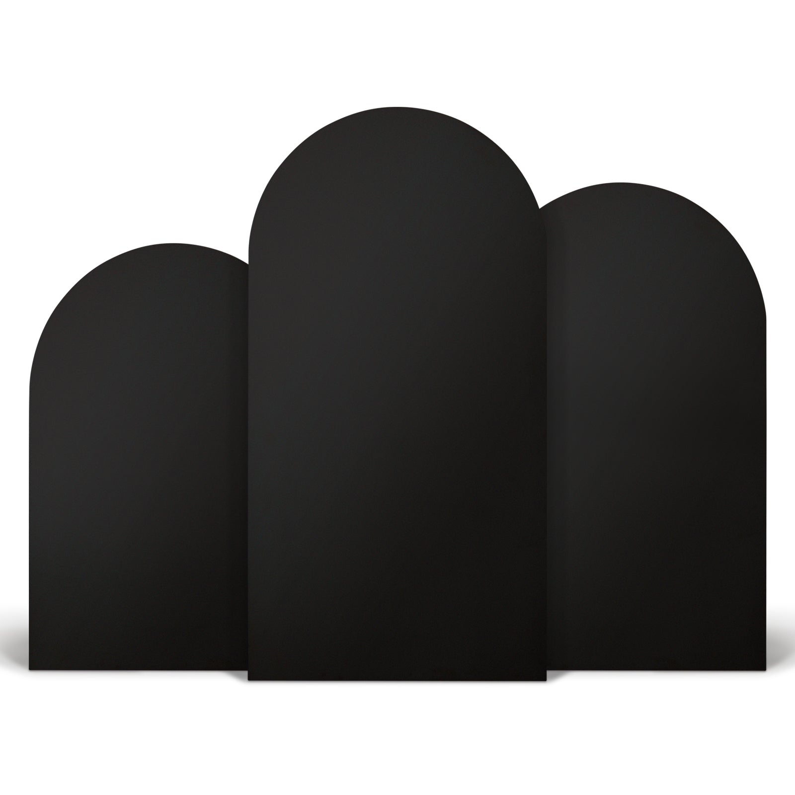Black Classic Arch Backdrop Set