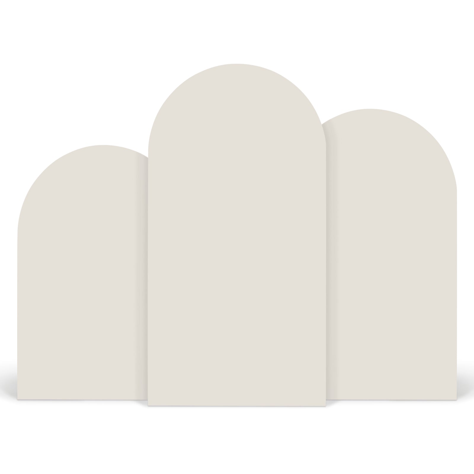 Beige Classic Arch Backdrop Set