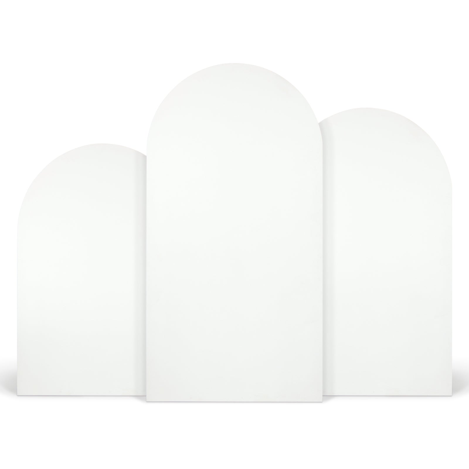White Classic Arch Backdrop Set