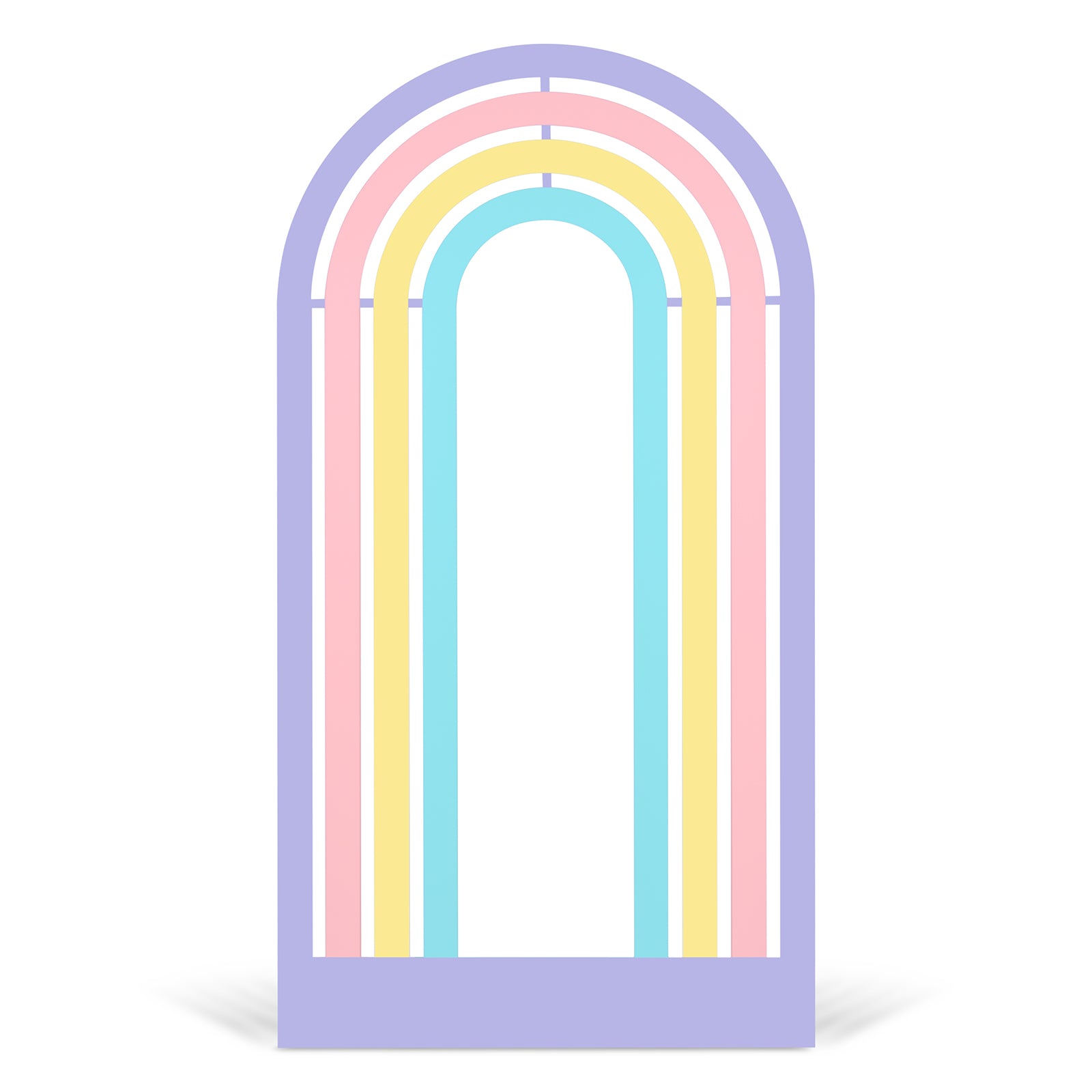 Coloured Rainbow Arch Backdrop