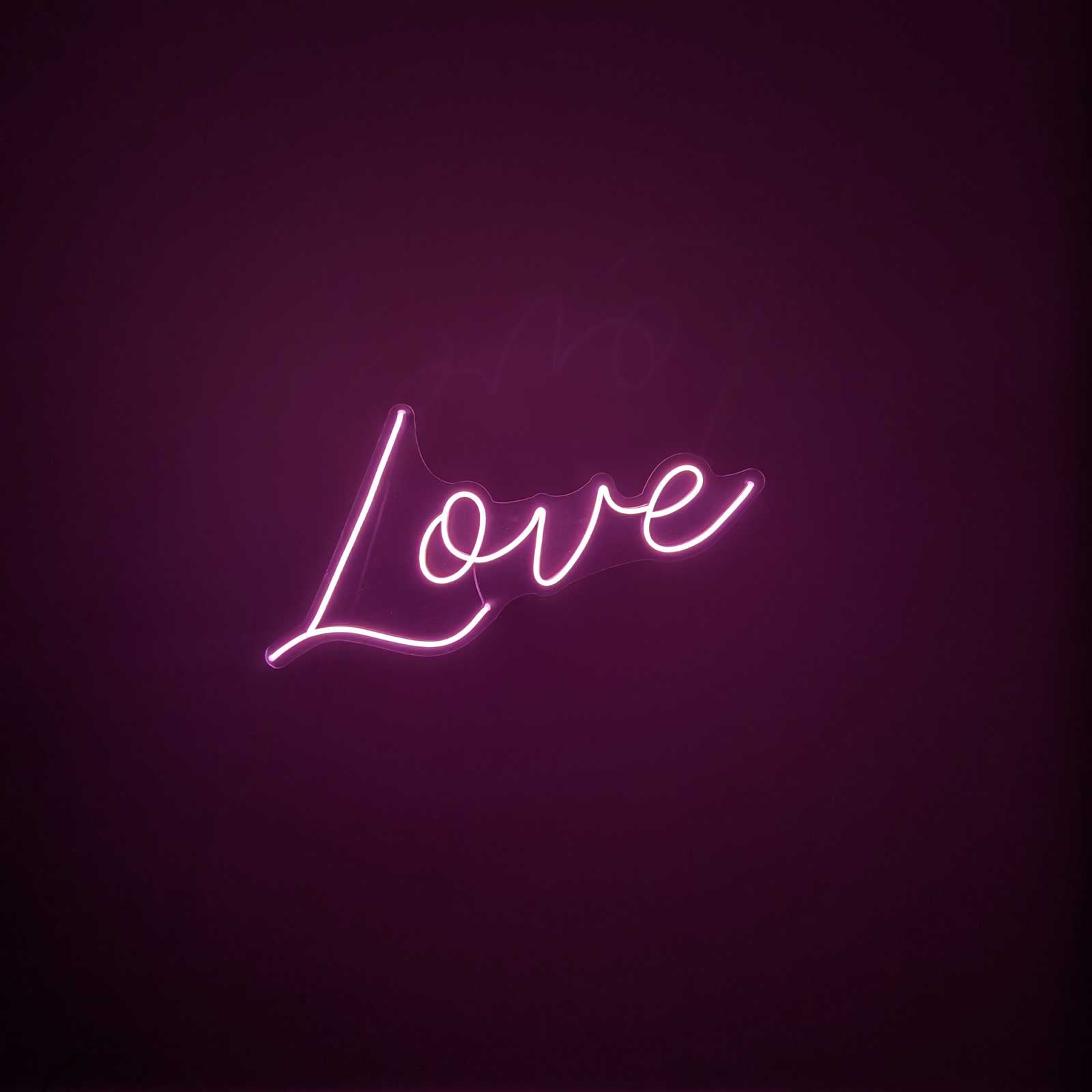 "Love" Neon Sign