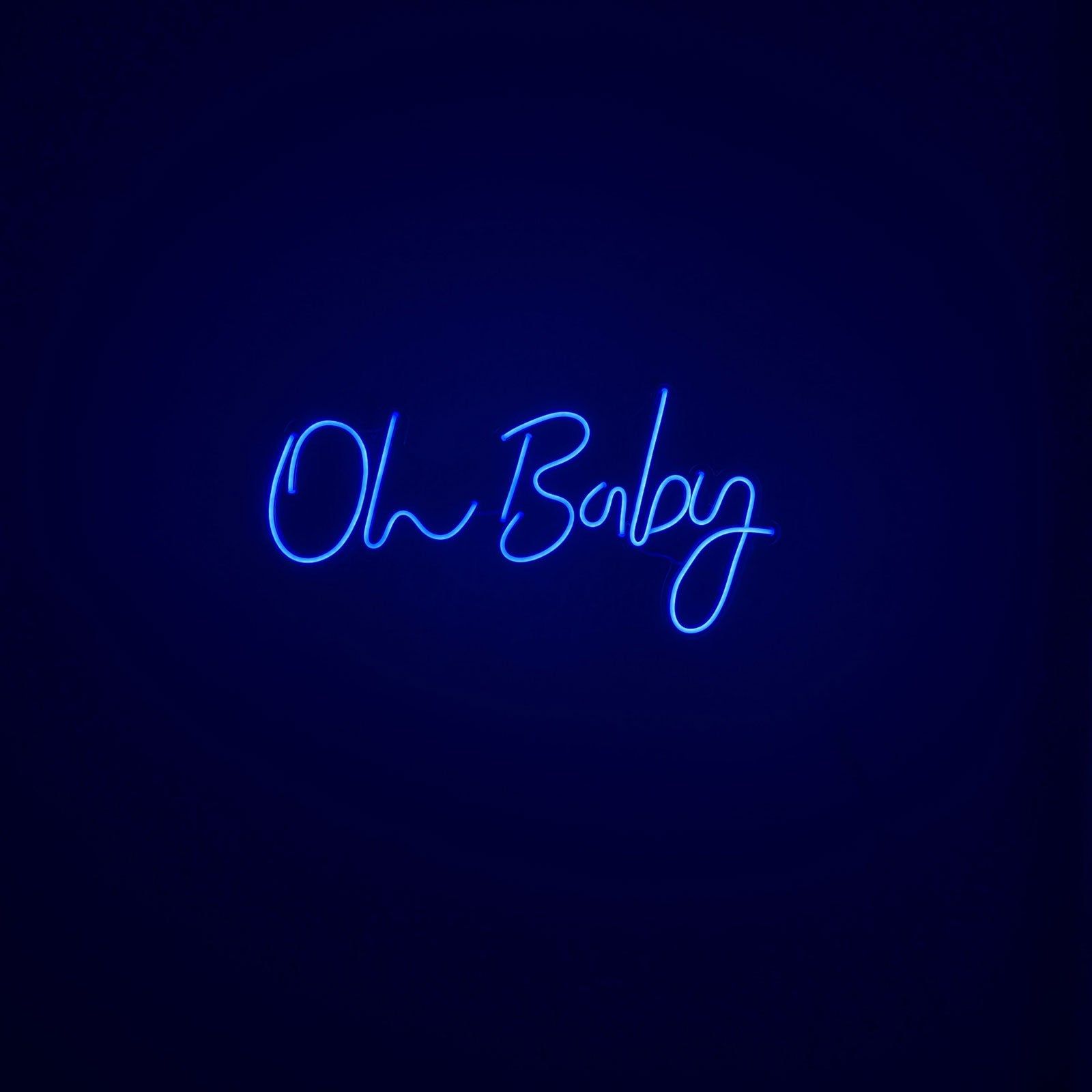 "Oh Baby" Neon Sign