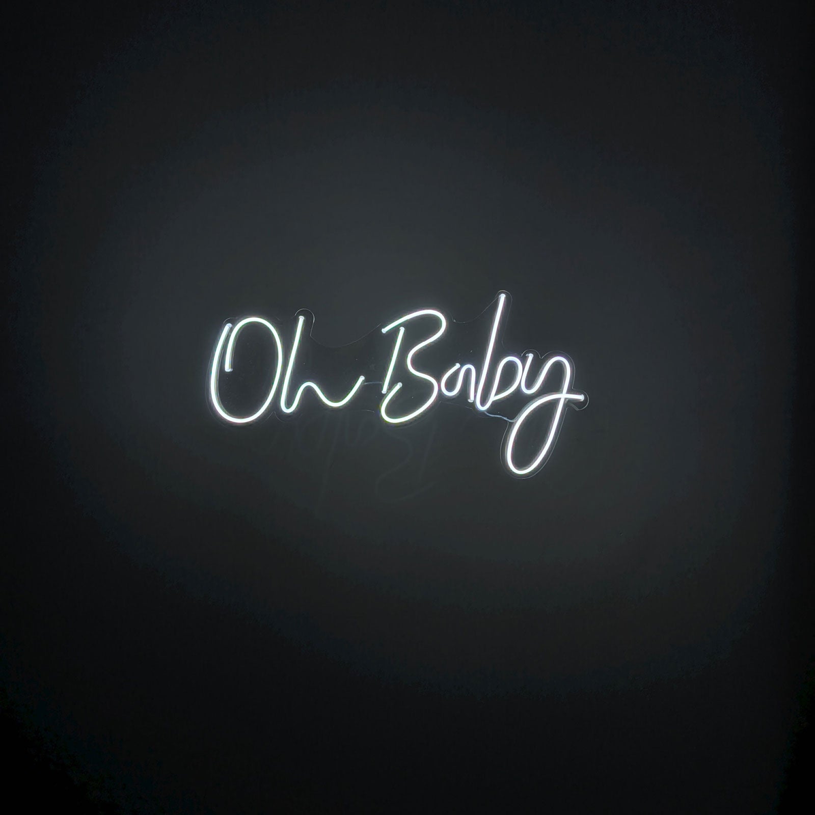 "Oh Baby" Neon Sign