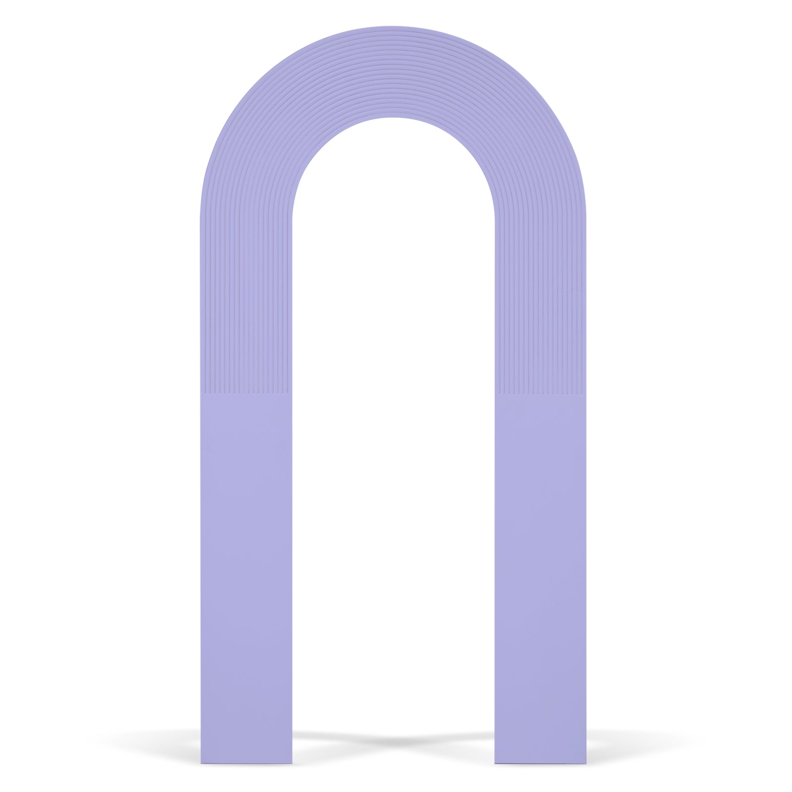 Lilac Half Ripple Hollow Arch Backdrop