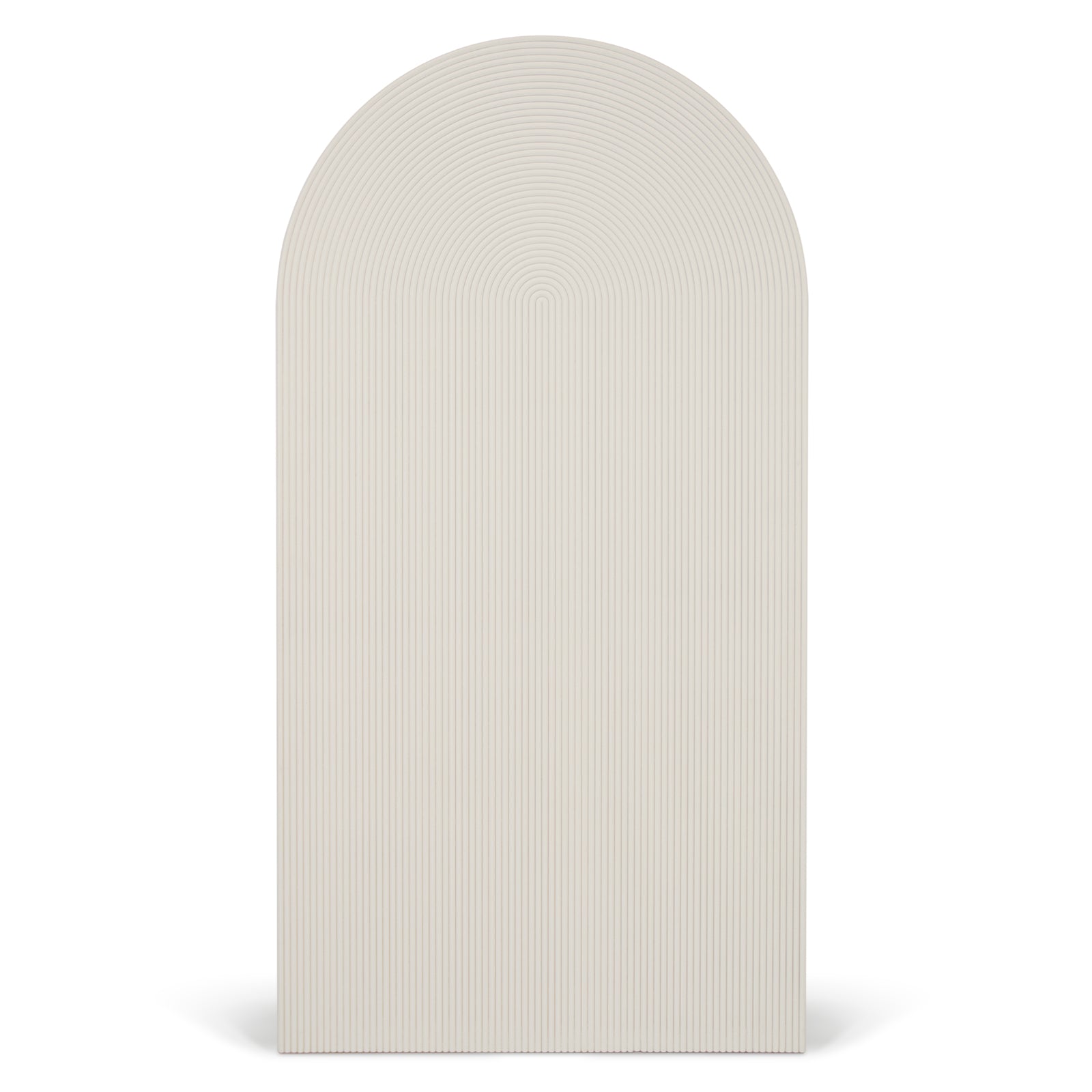 Beige Ripple Arch Backdrop