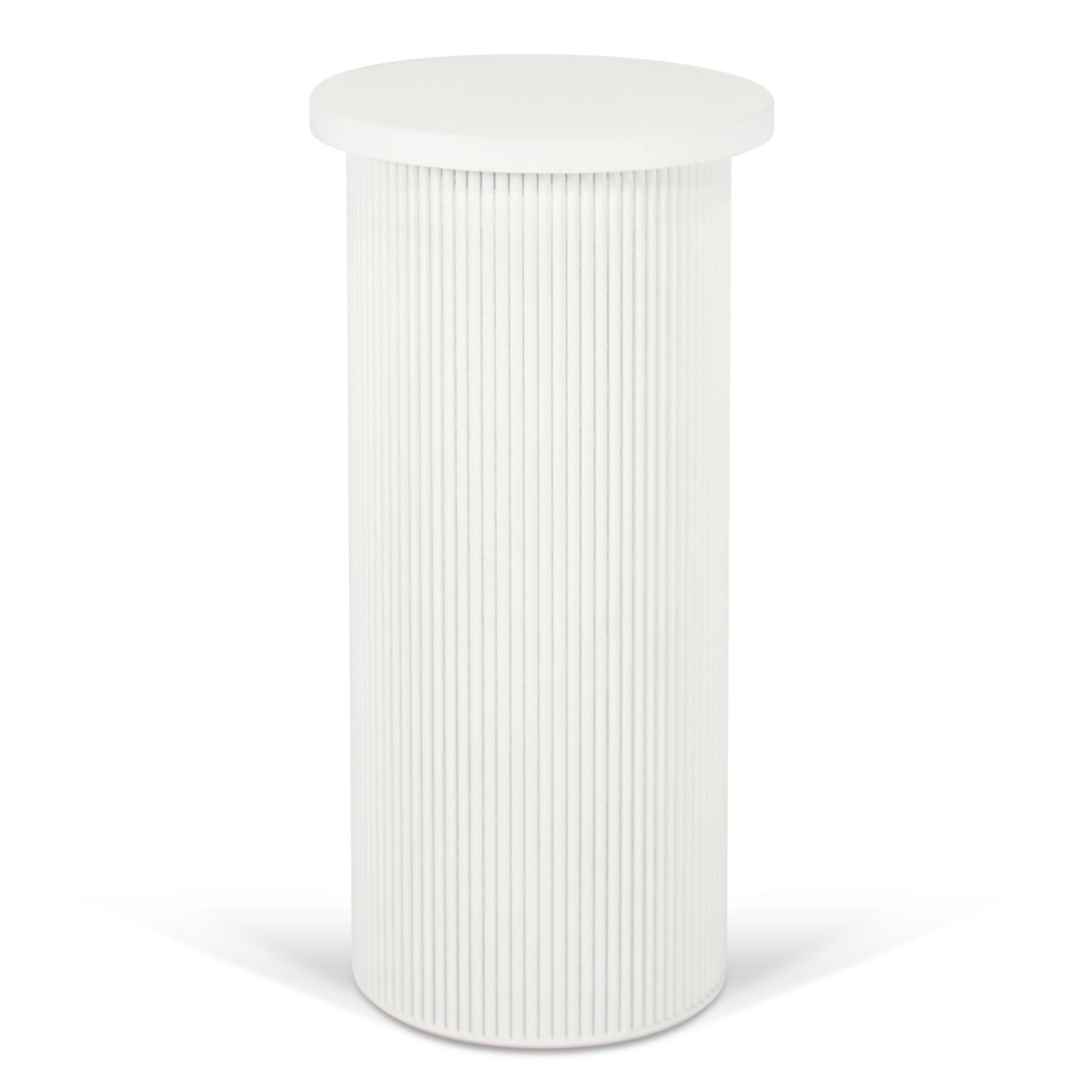 White Ripple Cake Plinth