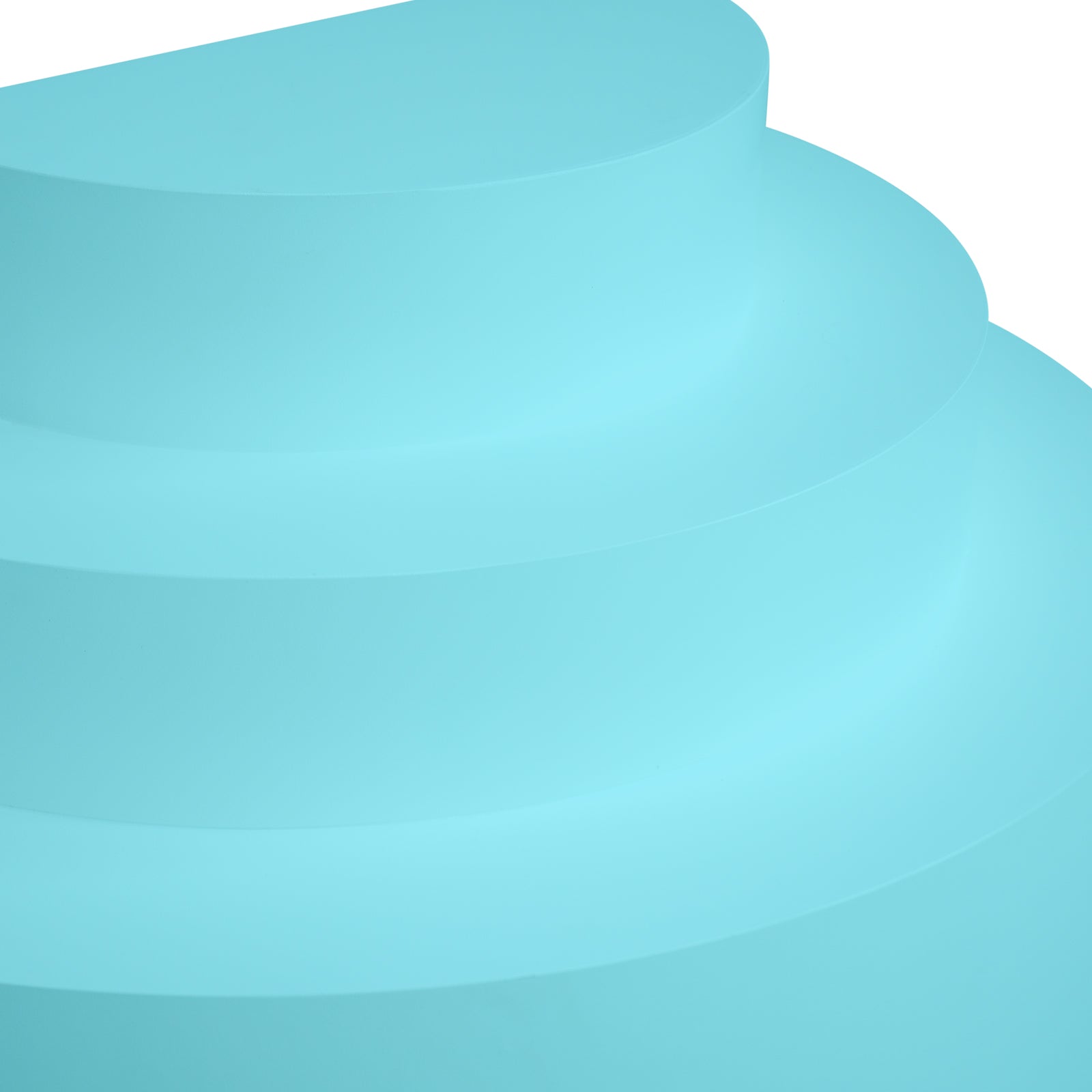 Blue Three Tier Cake Plinth