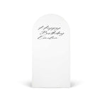 "Happy Birthday Emilia" Decal
