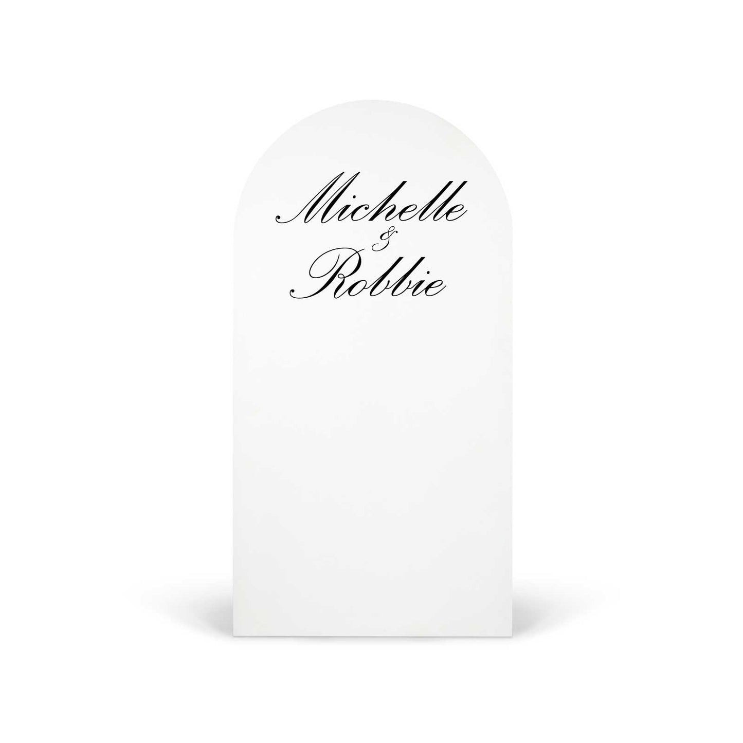 "Michelle & Robbie" Decal