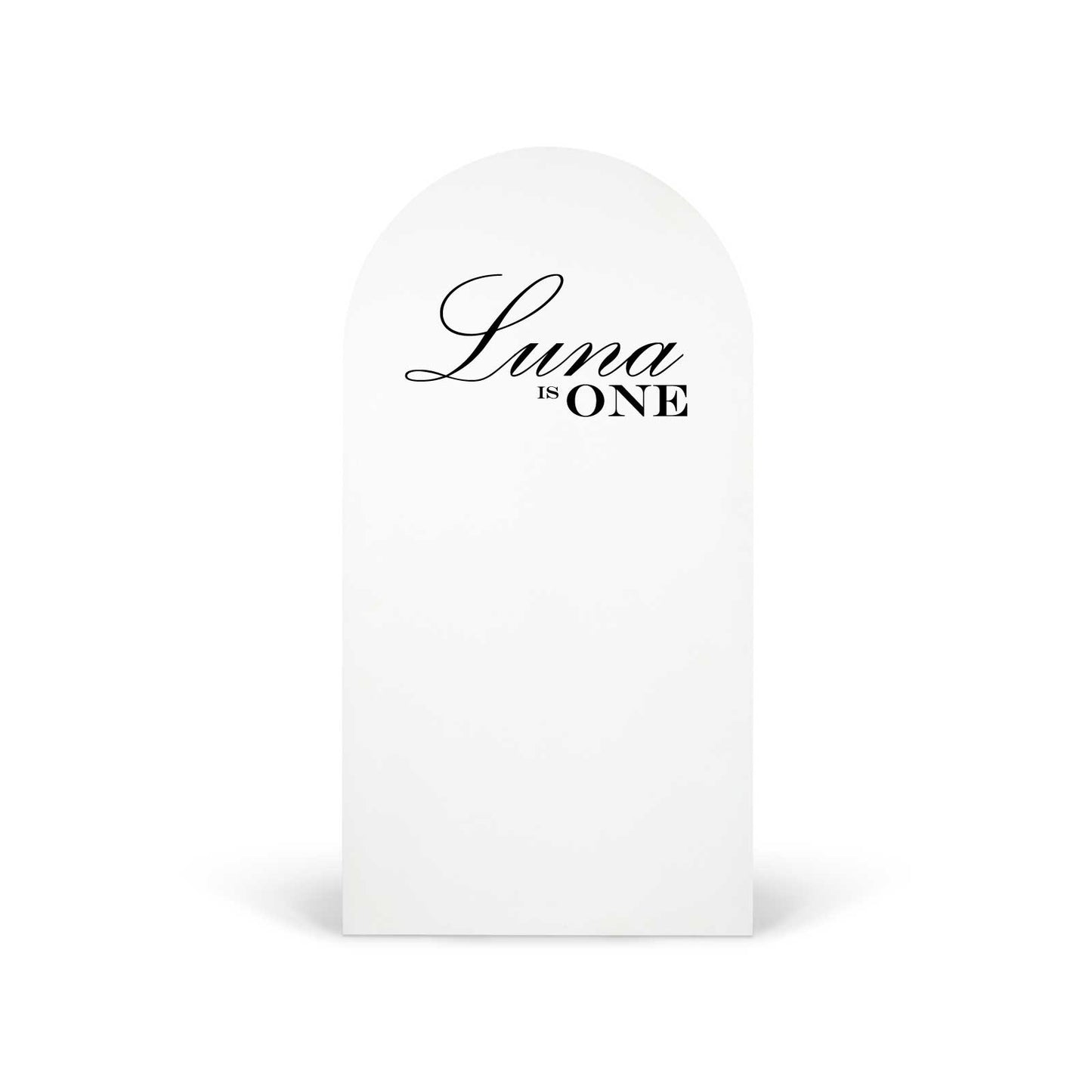 "Luna is One" Decal