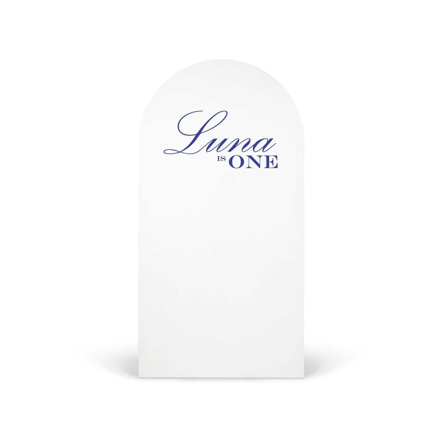 "Luna is One" Decal